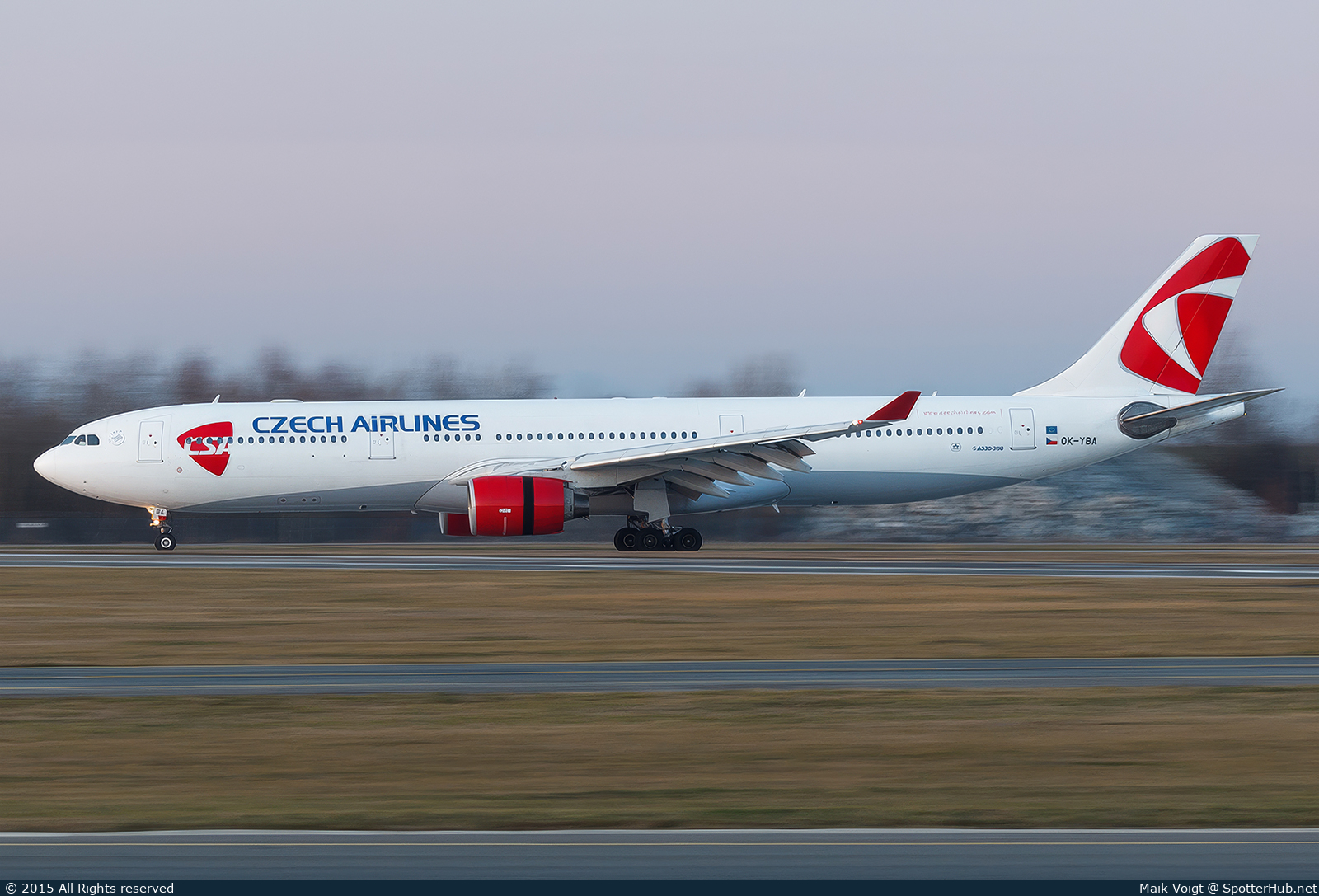 Photo of OK-YBA - Airbus A330-323 operated by CSA Czech Airlines