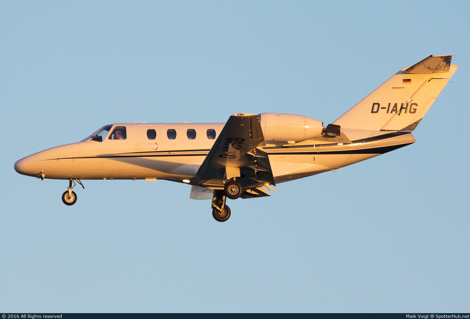 Photo of D-IAHG - Cessna 525 CitationJet operated by Spree Flug