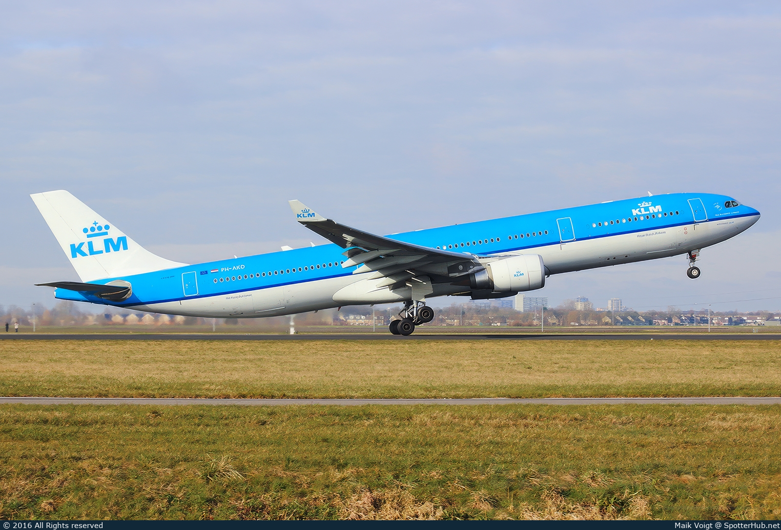 Photo of PH-AKD - Airbus A330-303 operated by KLM Royal Dutch Airlines