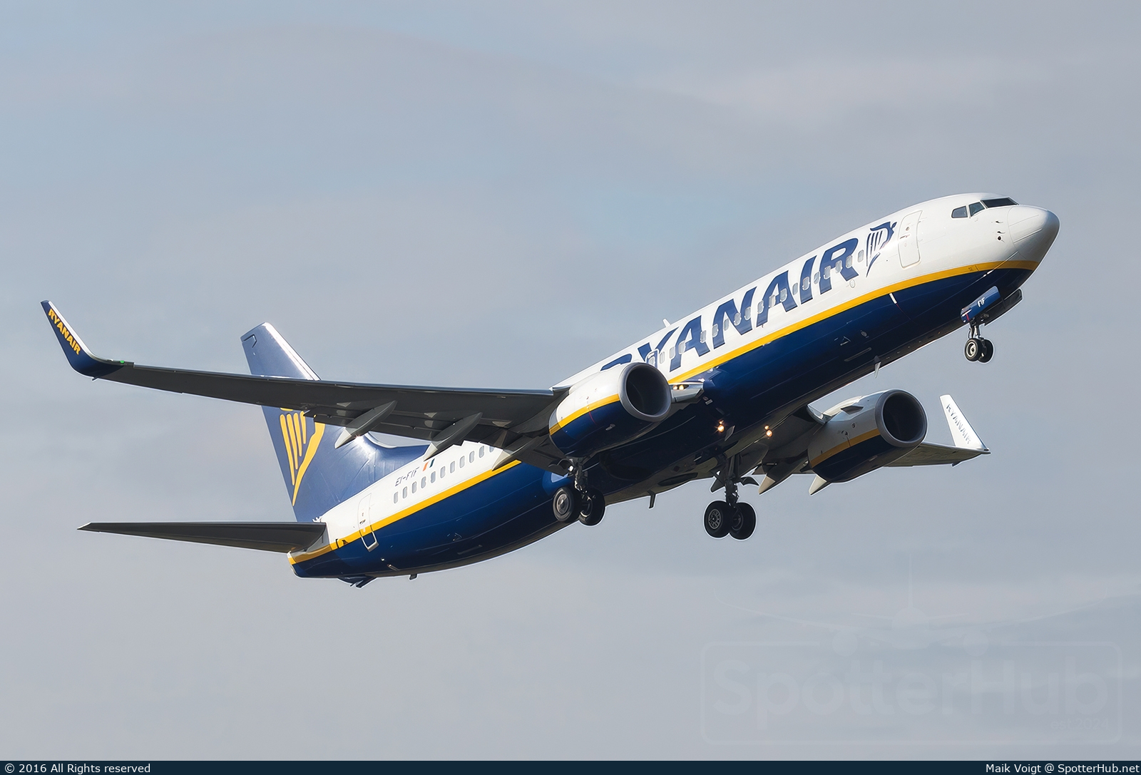 Photo of EI-FIF - Boeing 737-8AS operated by Ryanair