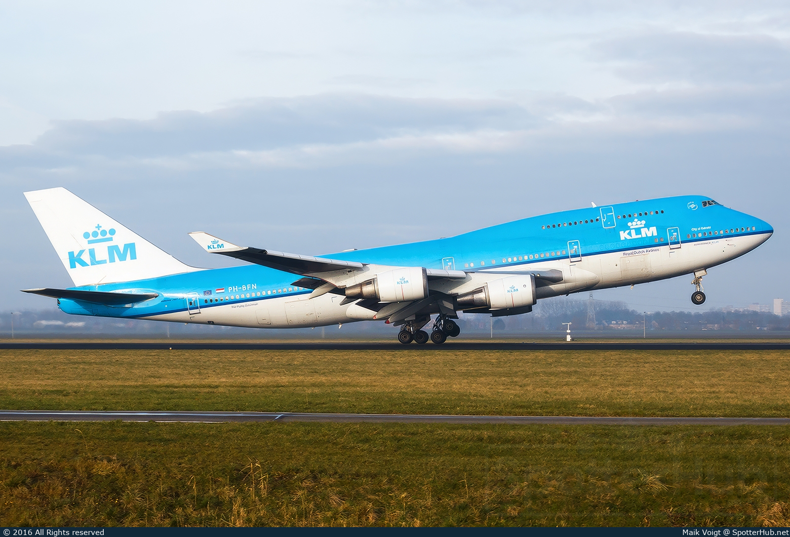 Photo of PH-BFN - Boeing 747-406 operated by KLM Royal Dutch Airlines