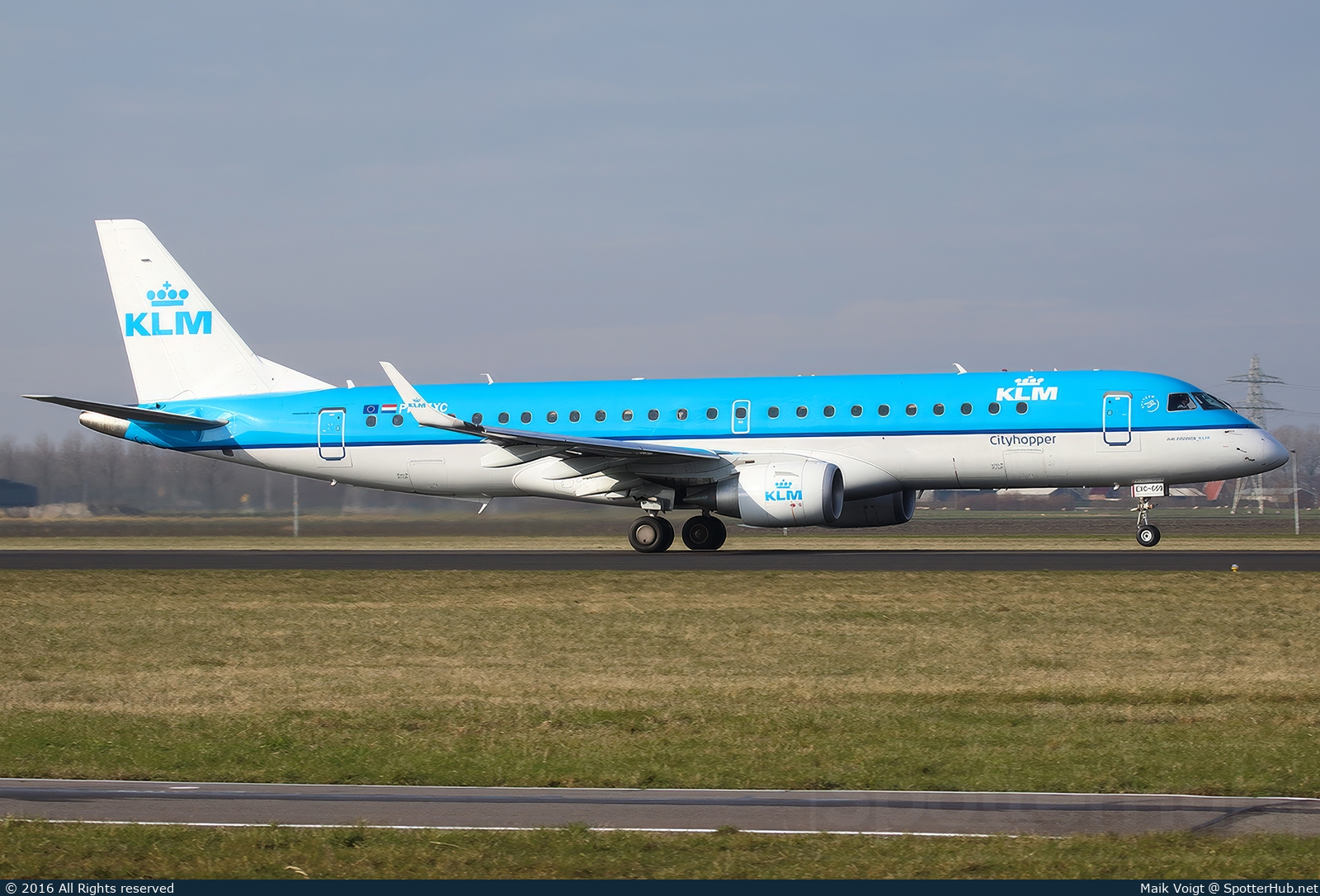 Photo of PH-EXC - Embraer ERJ-190STD operated by KLM Cityhopper