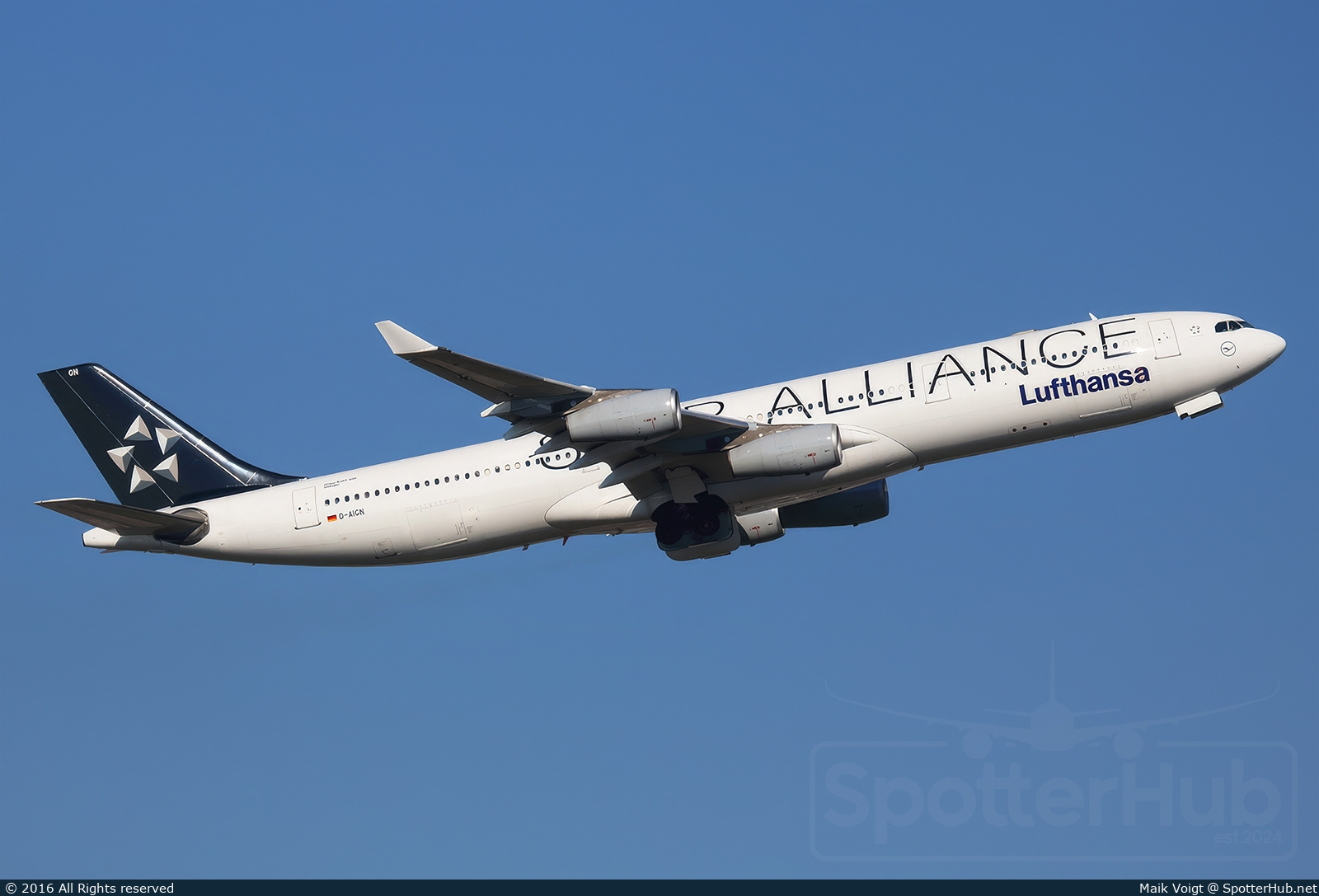 Photo of D-AIGN - Airbus A340-313 operated by Lufthansa