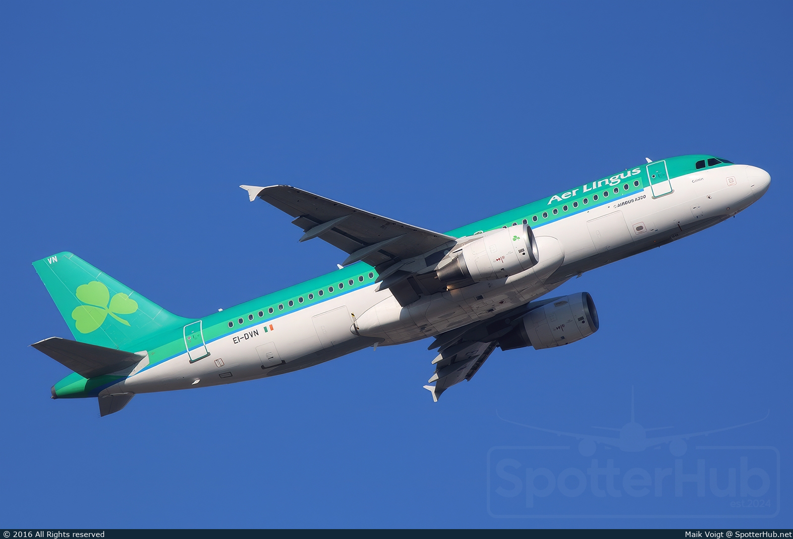 Photo of EI-DVN - Airbus A320-214 operated by Aer Lingus