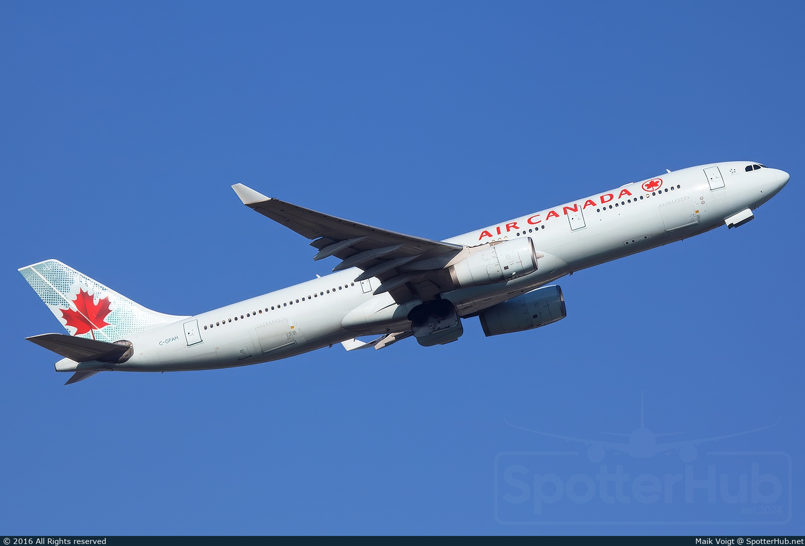 Photo of C-GFAH - Airbus A330-343 operated by Air Canada