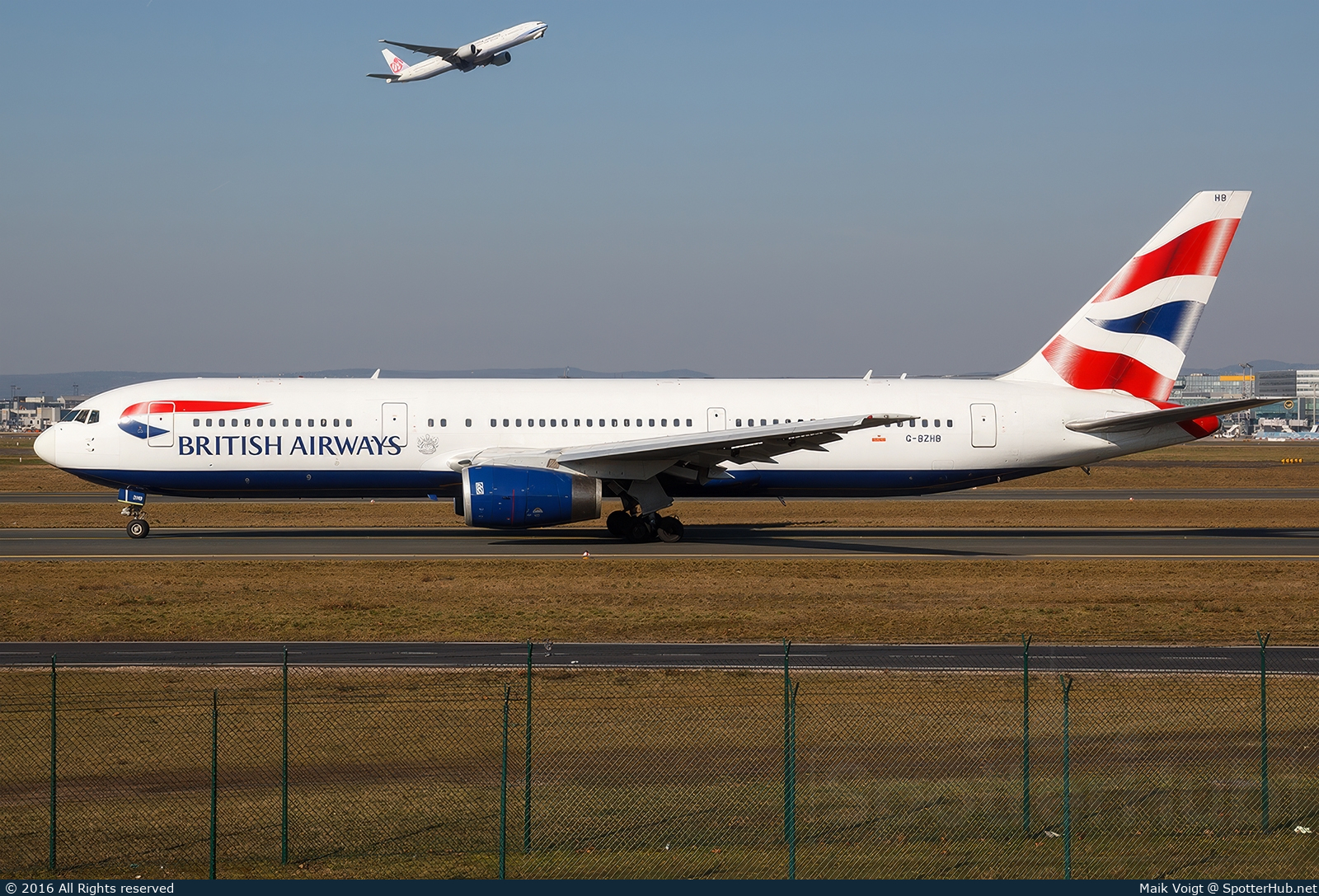 Photo of G-BZHB - Boeing 767-336(ER) operated by British Airways
