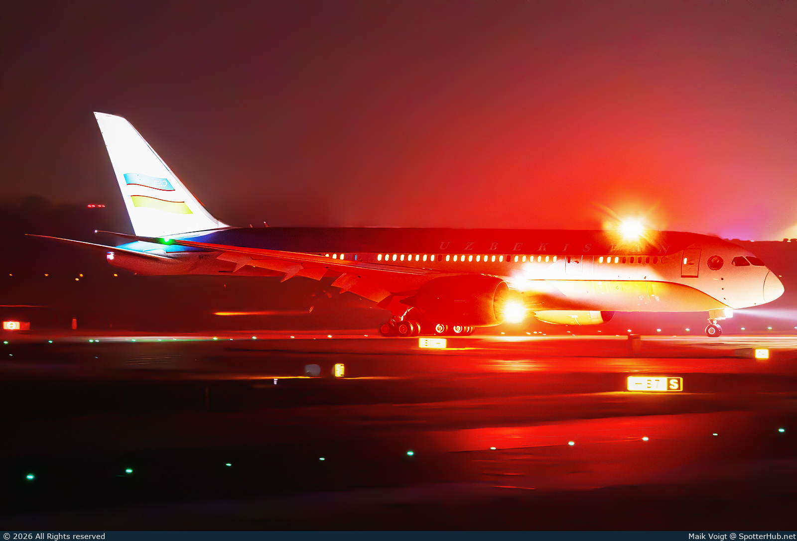 Photo of UK001 - Boeing 787-8 Dreamliner operated by Government of the Republic of Uzbekistan