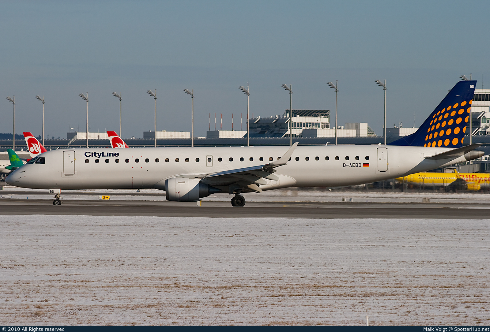 Photo of D-AEBD - Embraer ERJ-195LR operated by Lufthansa CityLine