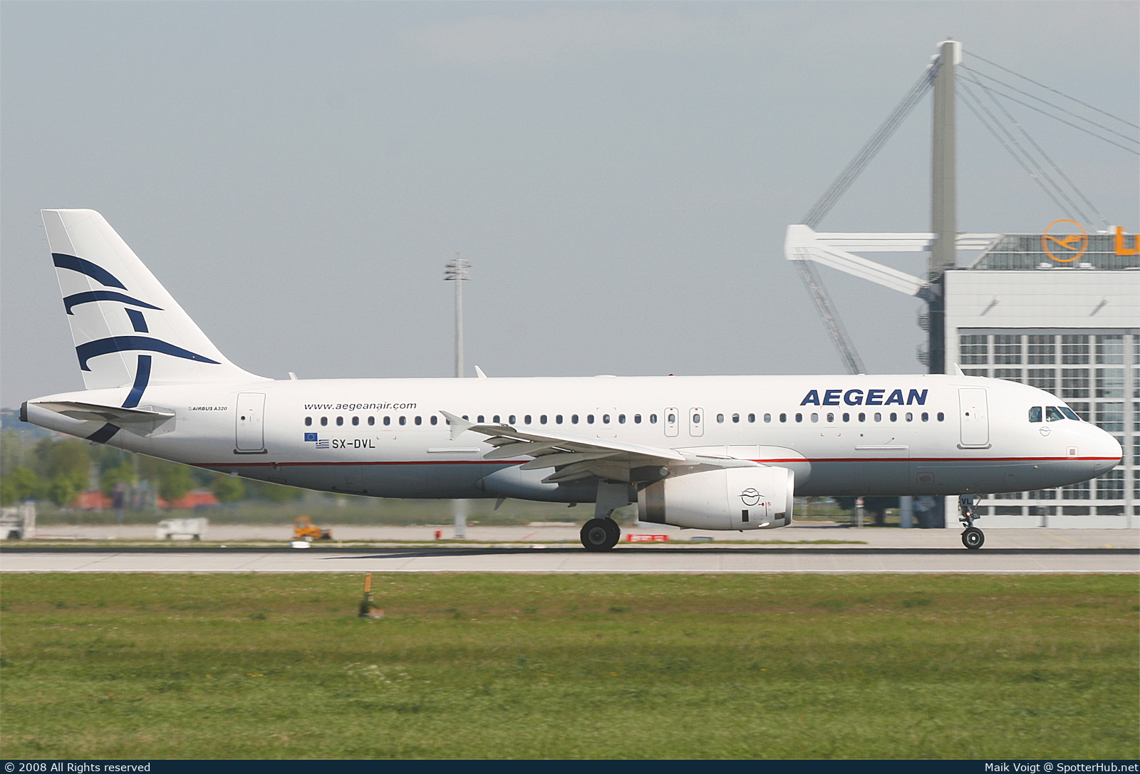 Photo of SX-DVL - Airbus A320-232 operated by Aegean Airlines