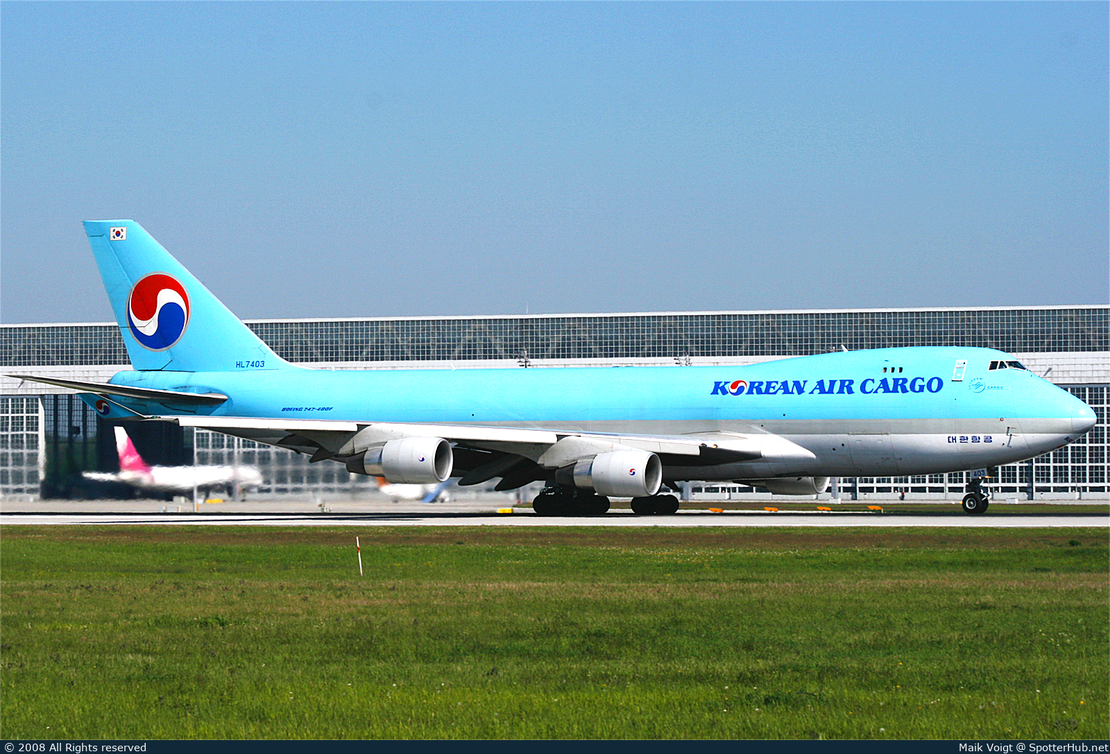 Photo of HL7403 - Boeing 747-4B5F operated by Korean Air Cargo