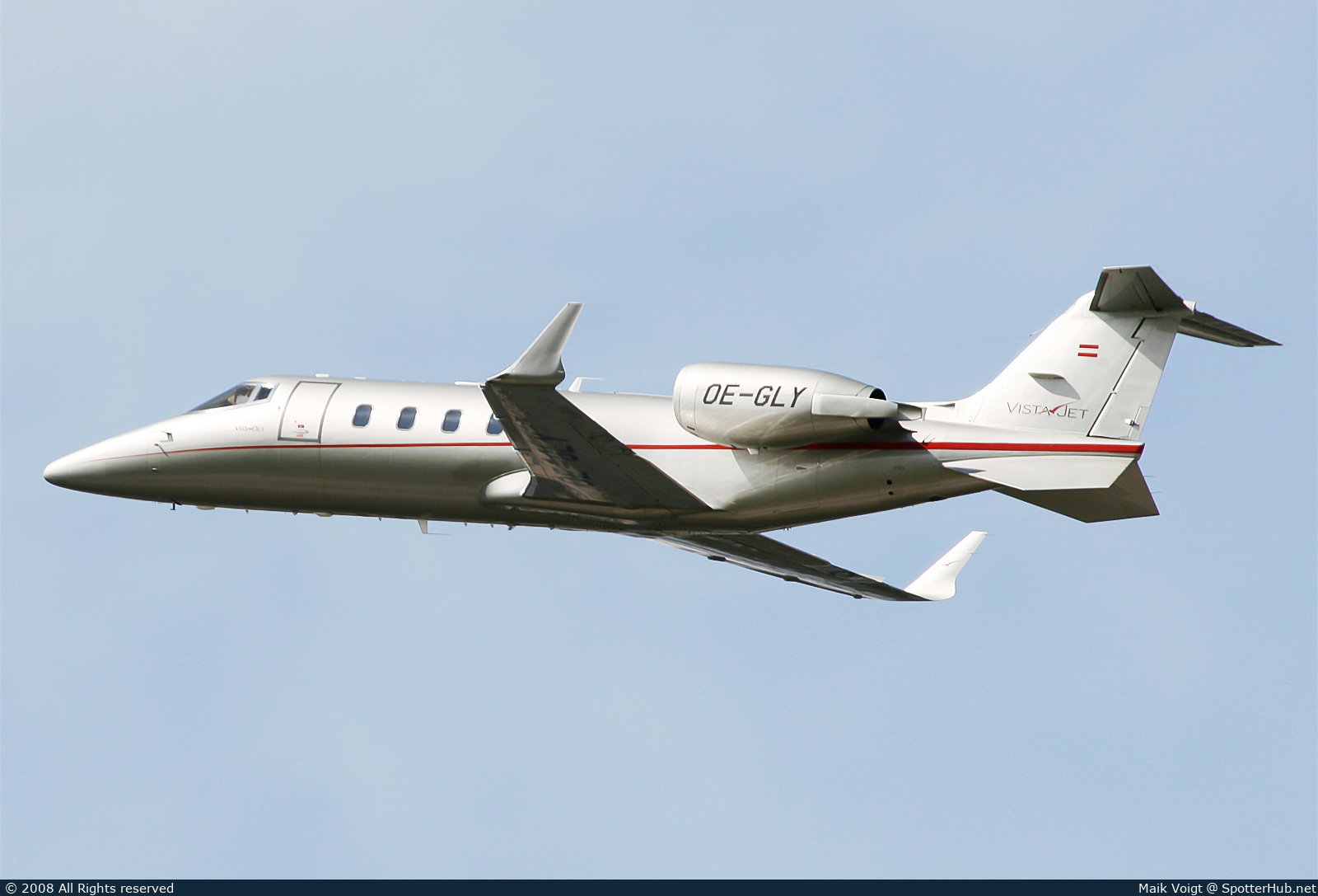 Photo of OE-GLY - Bombardier Learjet 60XR operated by VistaJet