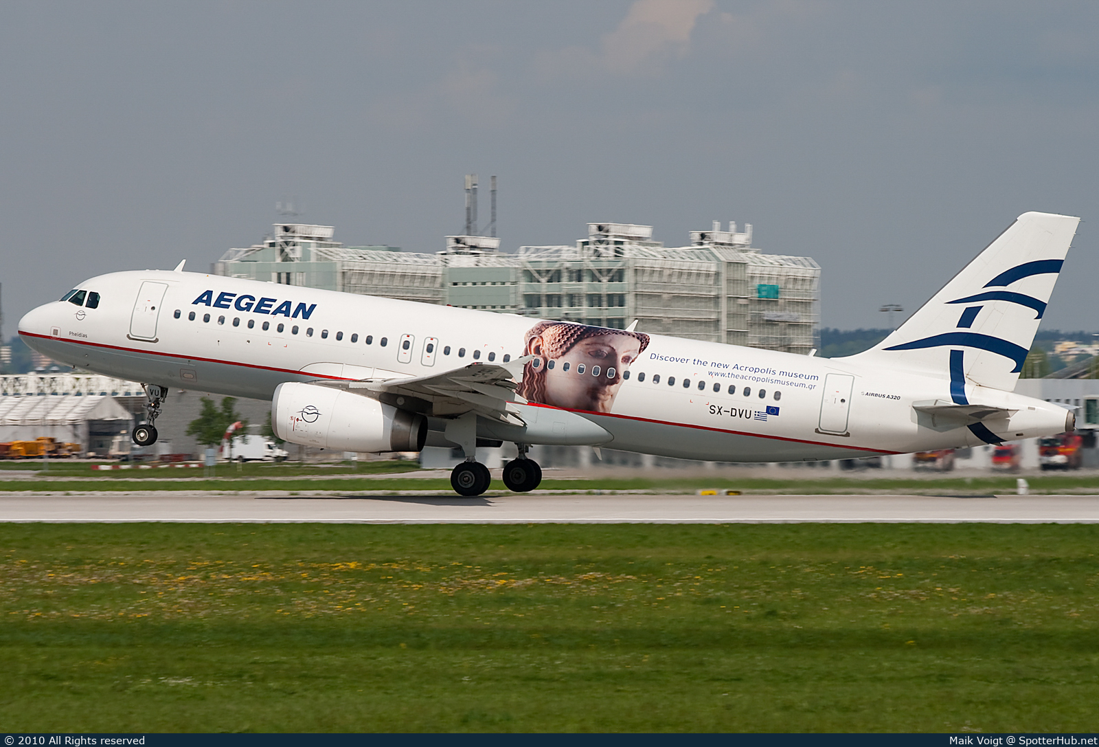 Photo of SX-DVU - Airbus A320-232 operated by Aegean Airlines