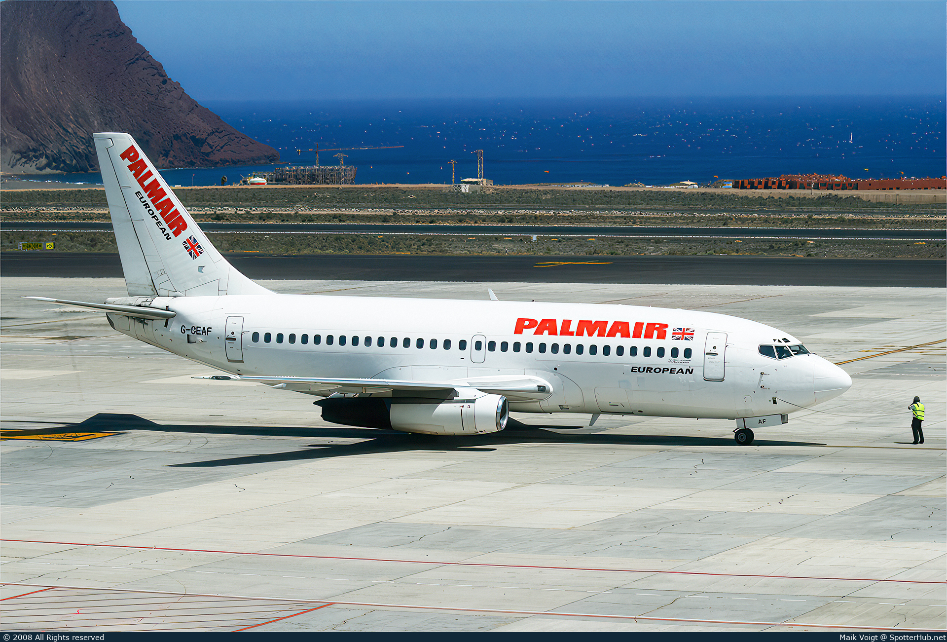 Photo of G-CEAF - Boeing 737-229(Adv) operated by Palmair (opb European Aircharter)