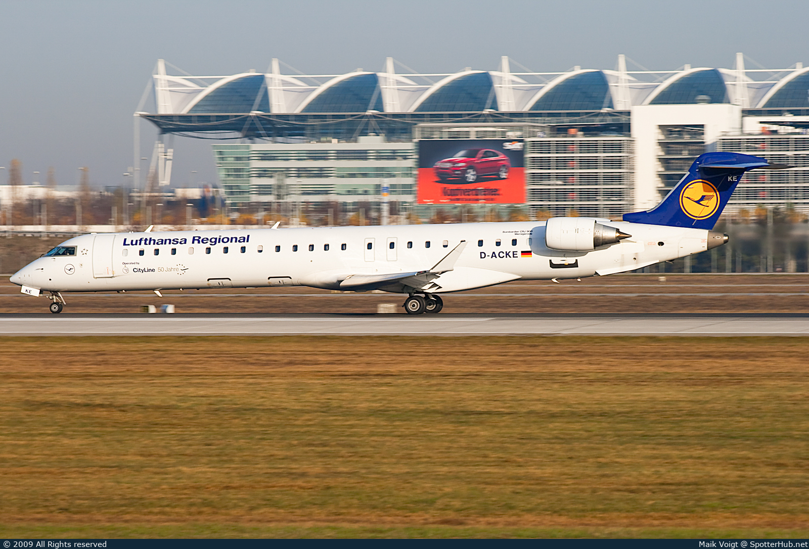 Photo of D-ACKE - Bombardier CRJ-900LR operated by Lufthansa CityLine