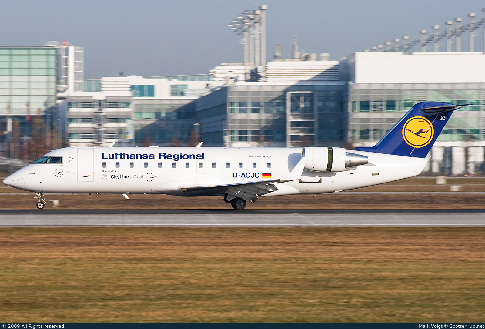 Photo of D-ACJC - Bombardier CRJ-200LR operated by Lufthansa CityLine