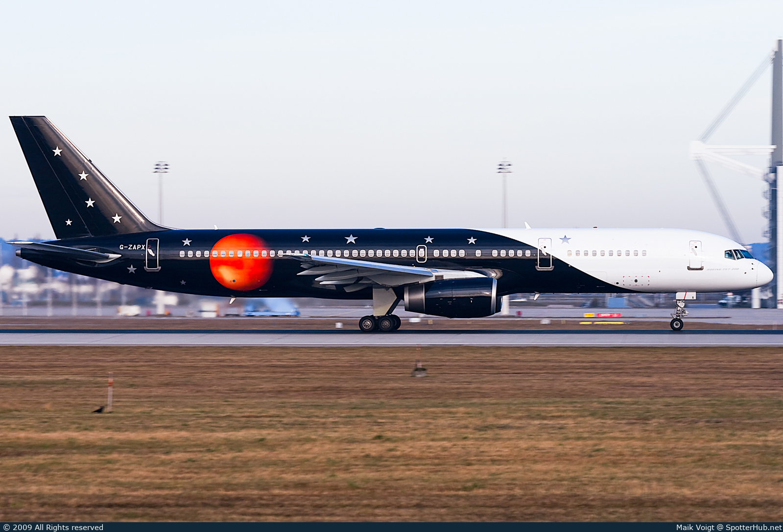 Photo of G-ZAPX - Boeing 757-256 operated by Titan Airways