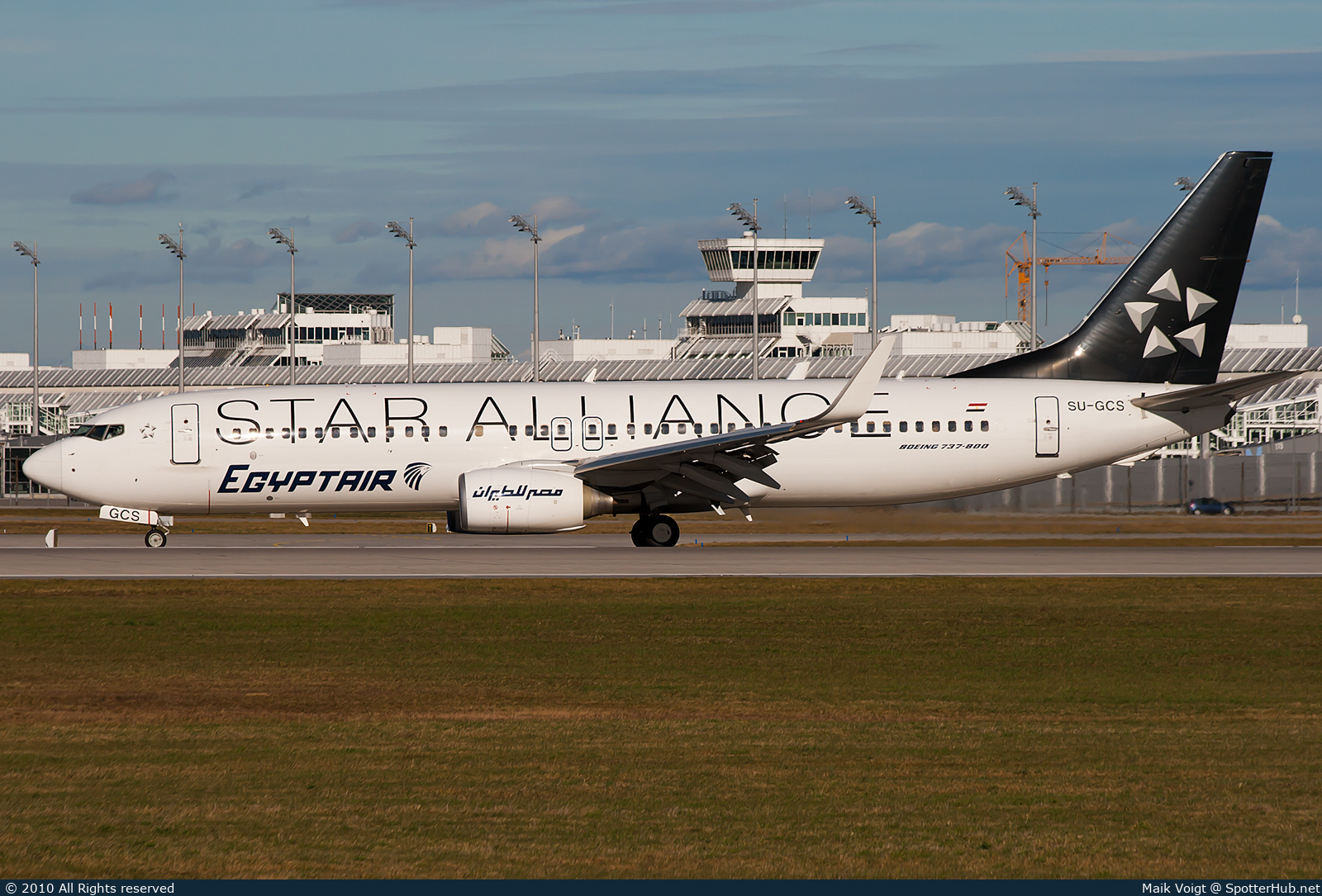 Photo of SU-GCS - Boeing 737-866 operated by Egyptair