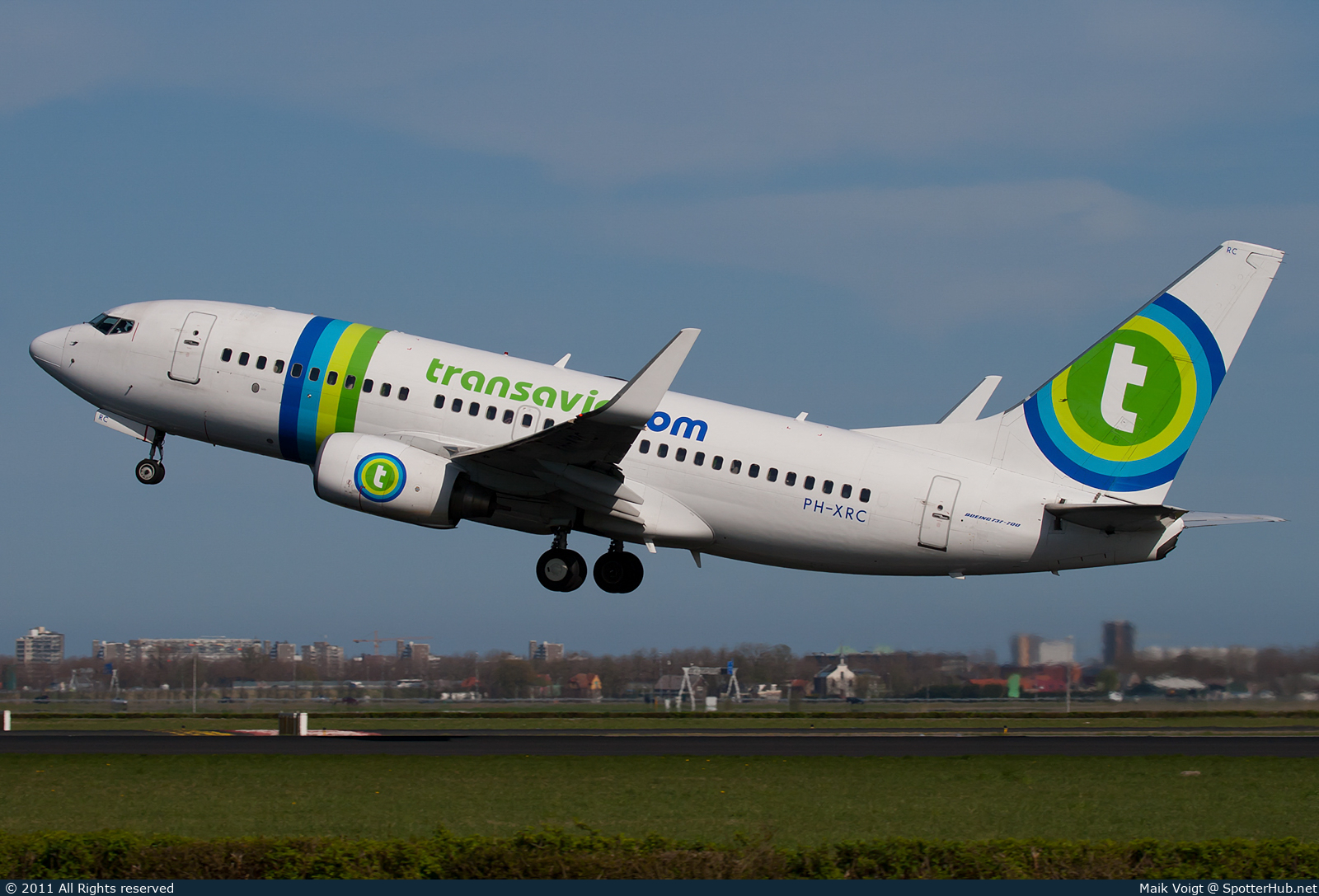 Photo of PH-XRC - Boeing 737-7K2 operated by Transavia