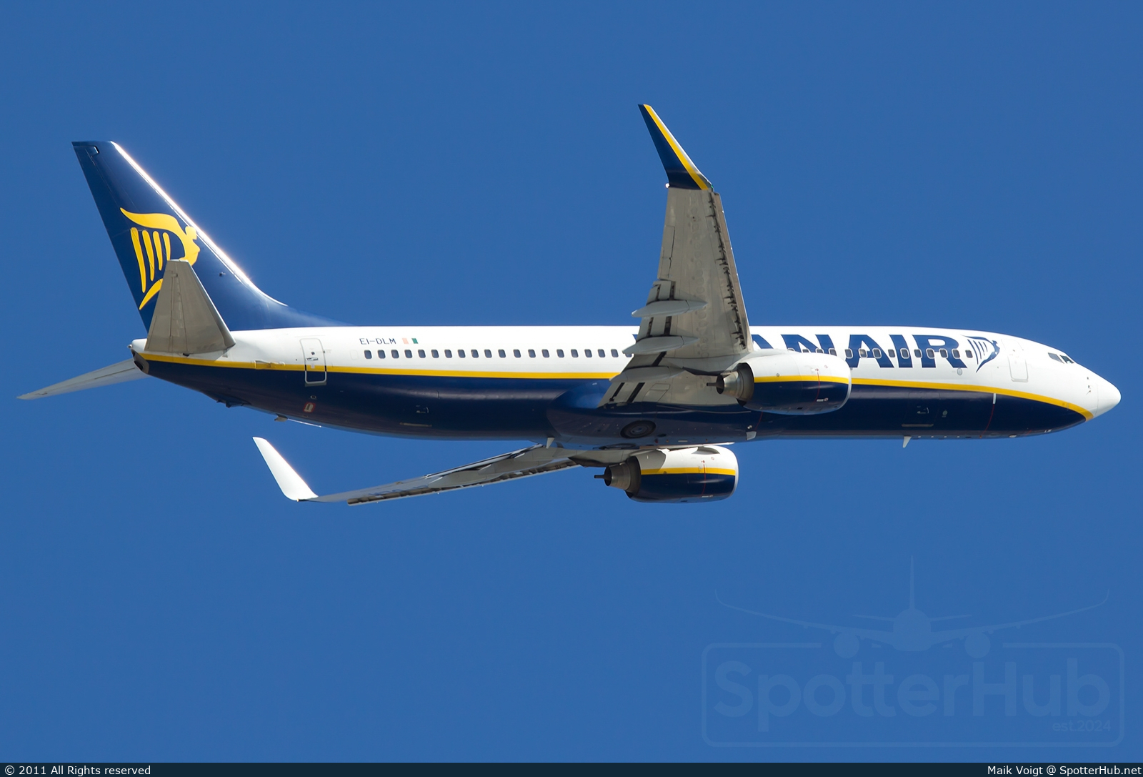 Photo of EI-DLM - Boeing 737-8AS operated by Ryanair