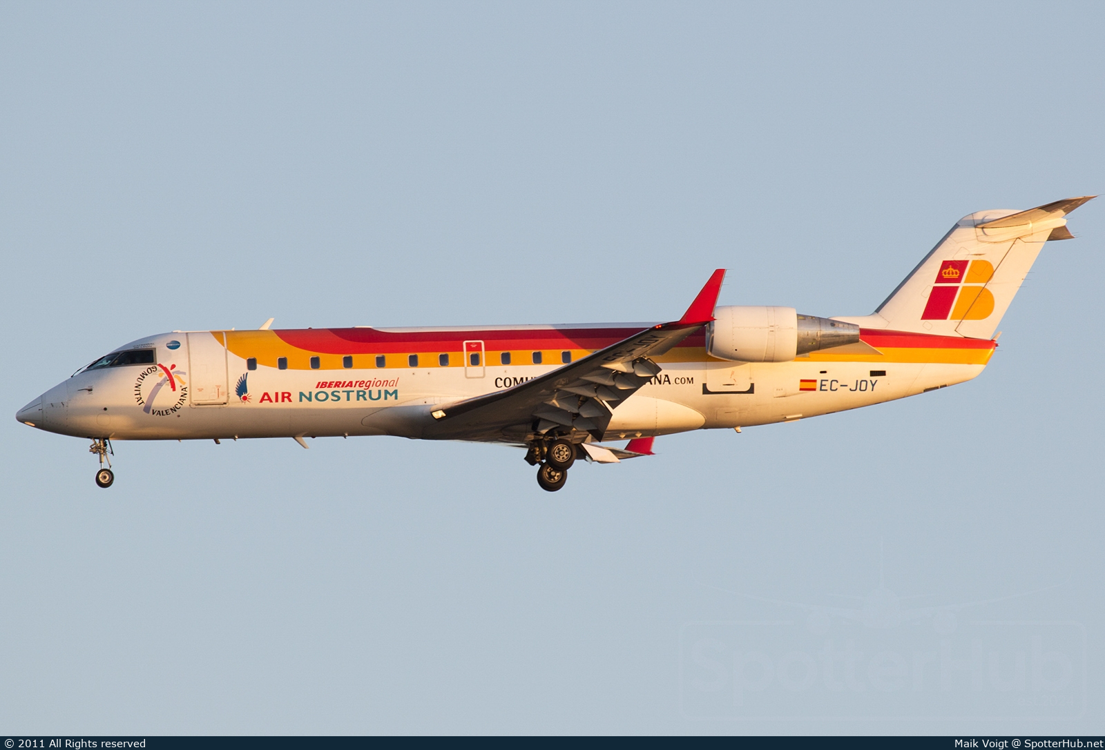 Photo of EC-JOY - Bombardier CRJ-200ER operated by Iberia Regional (opb Air Nostrum)