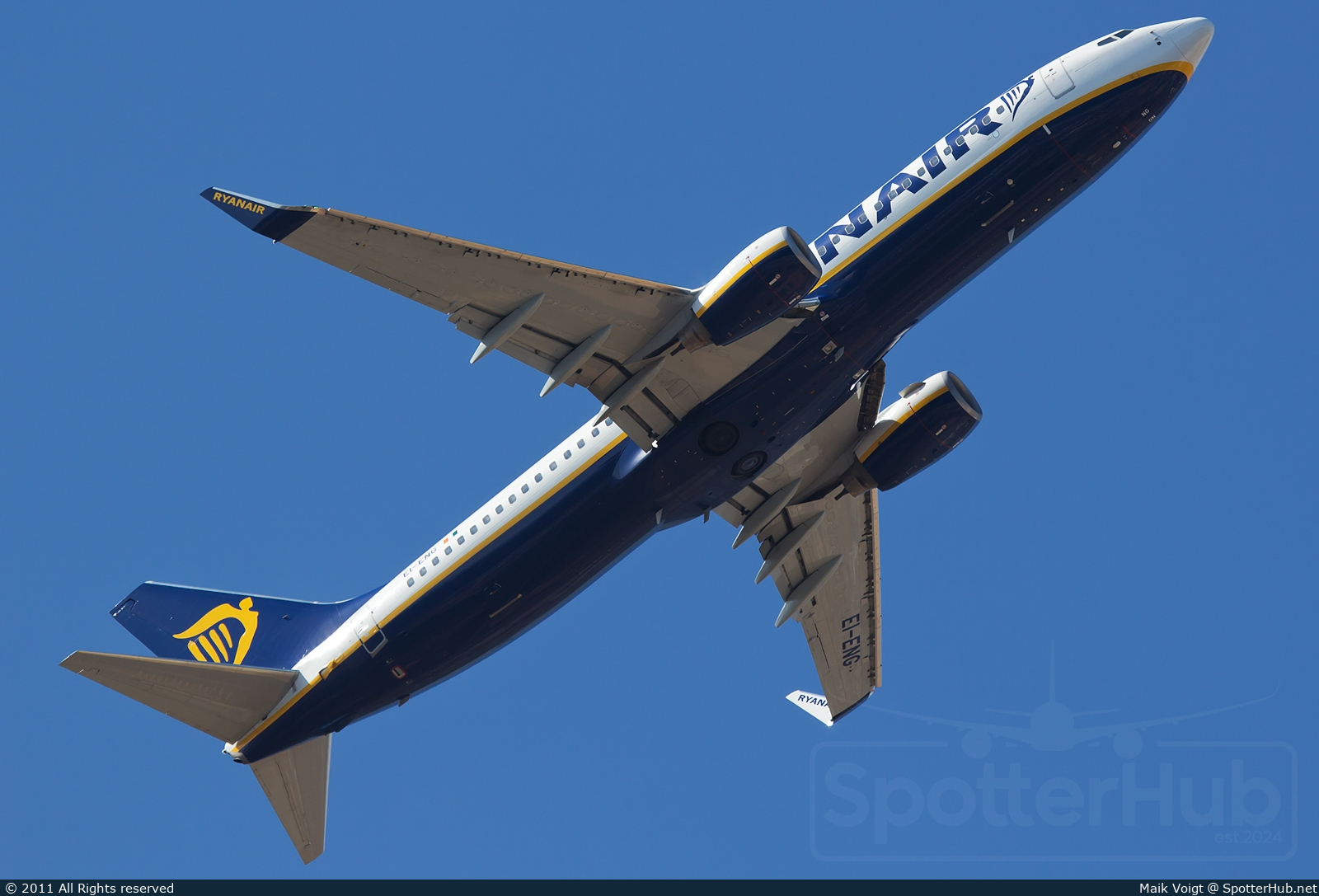 Photo of EI-ENG - Boeing 737-8AS operated by Ryanair