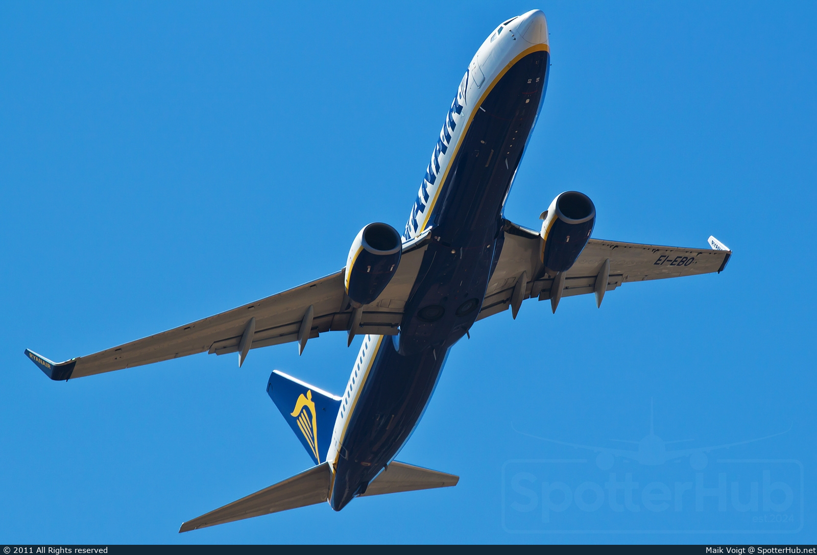 Photo of EI-EBO - Boeing 737-8AS operated by Ryanair