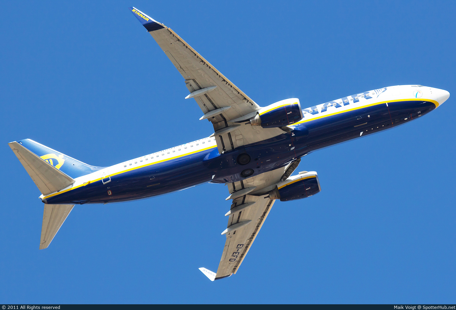 Photo of EI-EFD - Boeing 737-8AS operated by Ryanair