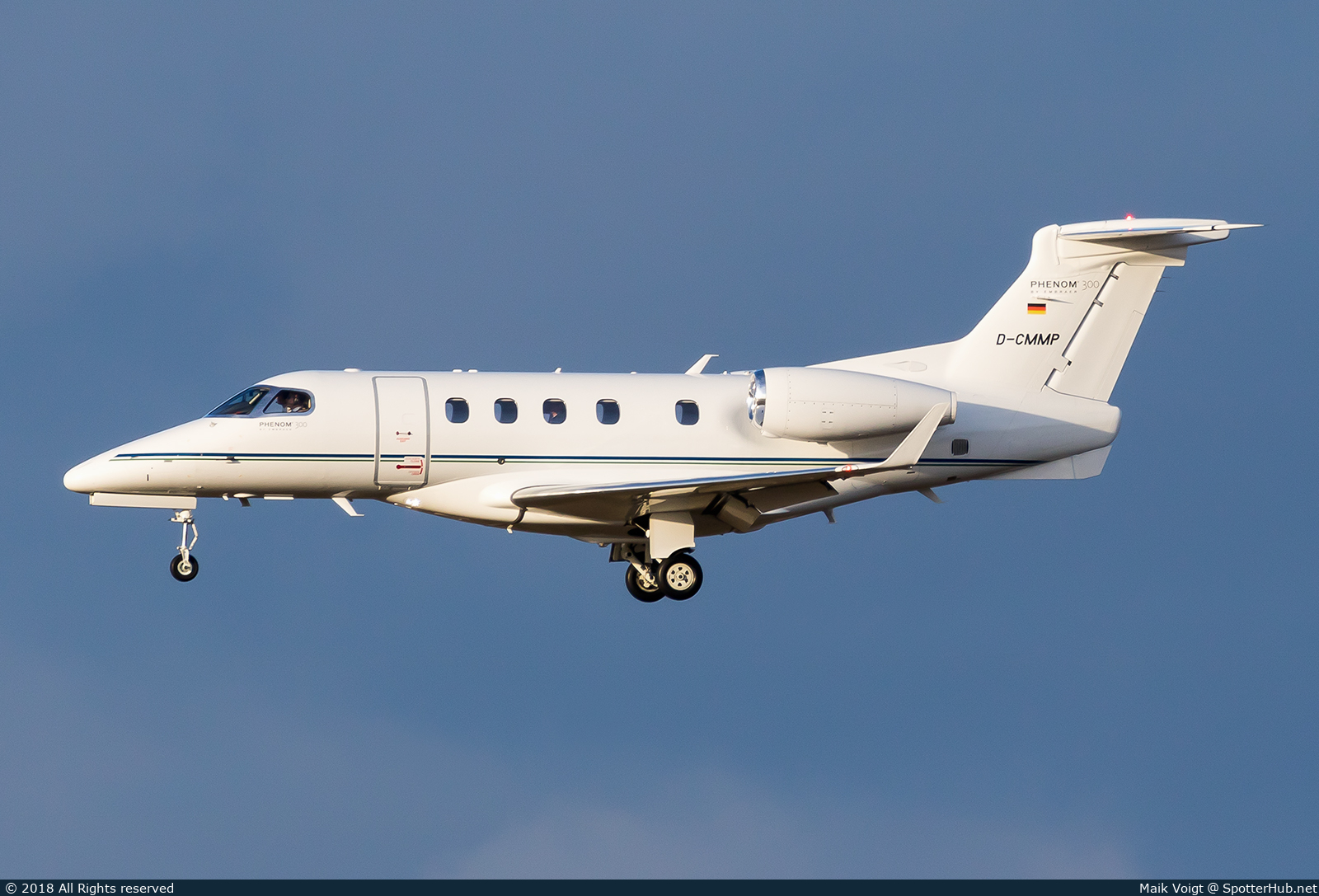 Photo of D-CMMP - Embraer Phenom 300 operated by PAD Aviation Service