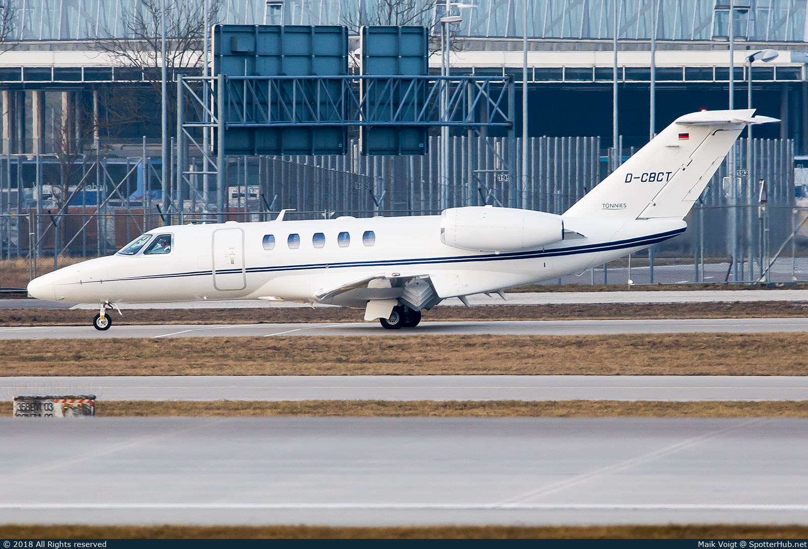 Photo of D-CBCT - Cessna 525C CitationJet CJ4 operated by Saxonair Charter