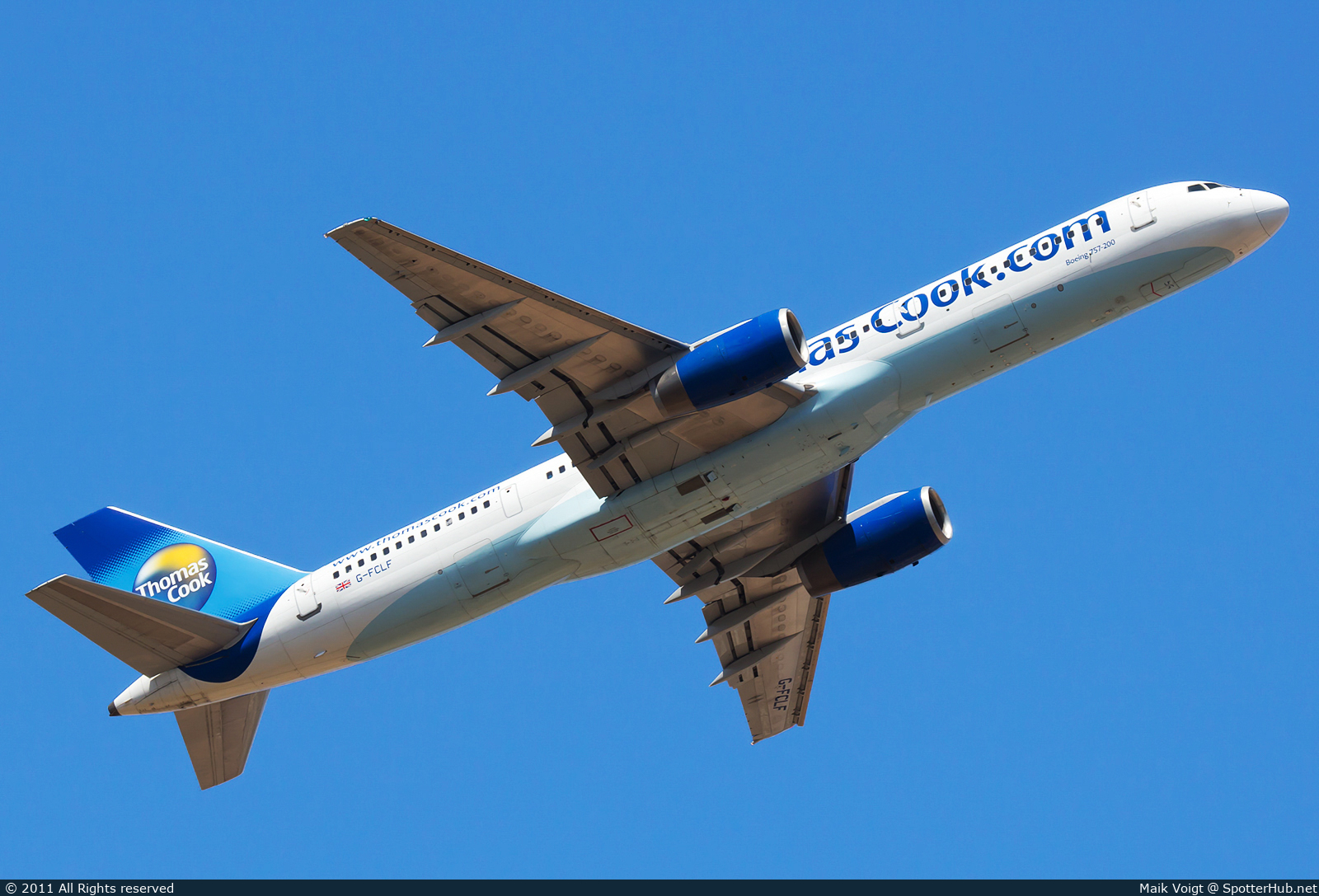 Photo of G-FCLF - Boeing 757-28A operated by Thomas Cook Airlines