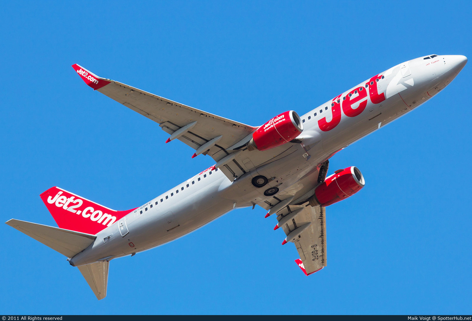 Photo of G-GDFC - Boeing 737-8K2 operated by Jet2