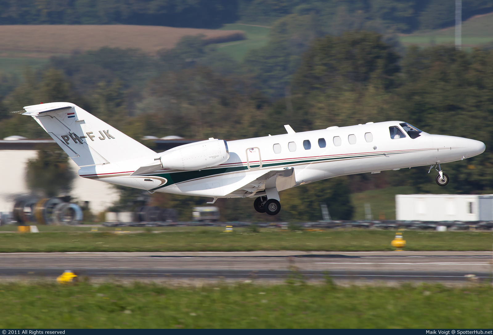 Photo of PH-FJK - Cessna 525B CitationJet CJ3 operated by JetNetherlands