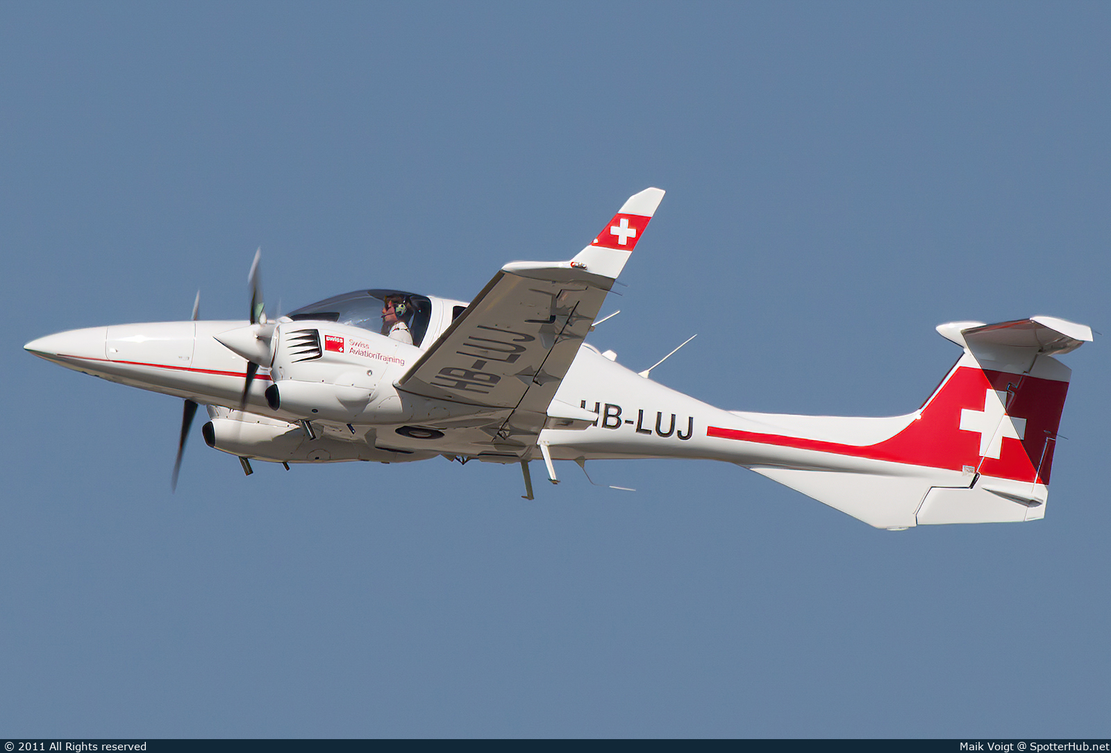 Photo of HB-LUJ - Diamond DA42 Twin Star operated by European Flight Academy (opb Lufthansa Aviation Training Switzerland)