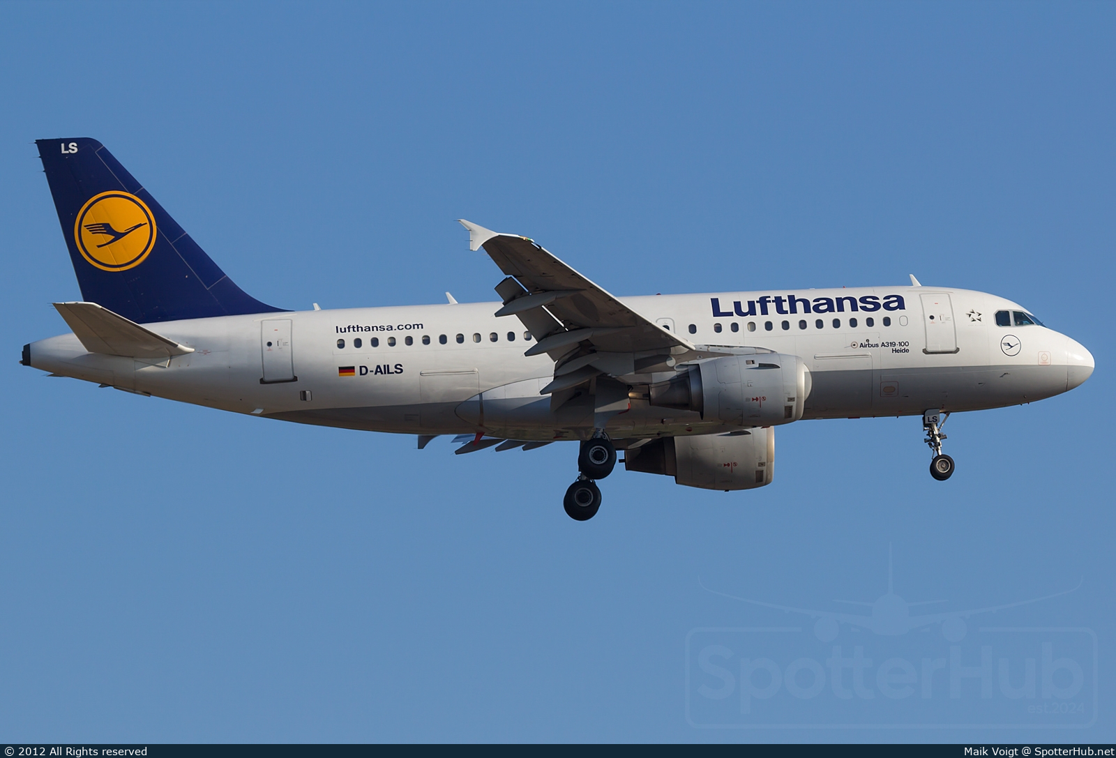 Photo of D-AILS - Airbus A319-114 operated by Lufthansa