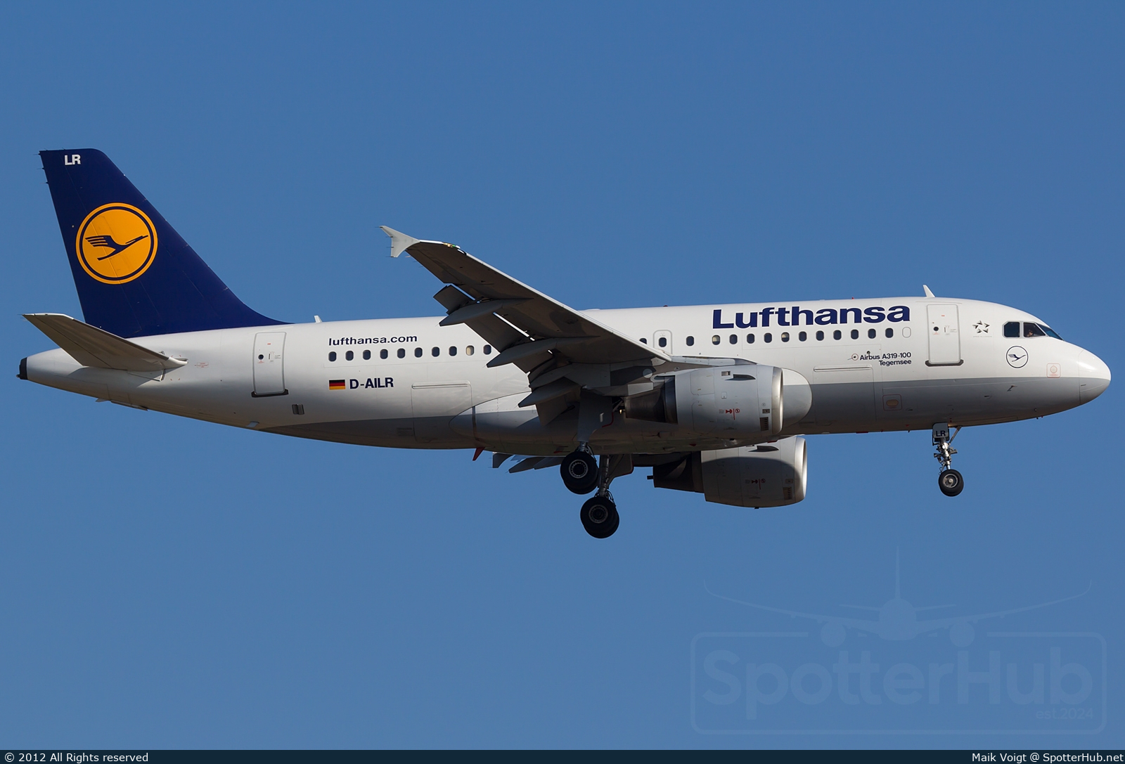 Photo of D-AILR - Airbus A319-114 operated by Lufthansa