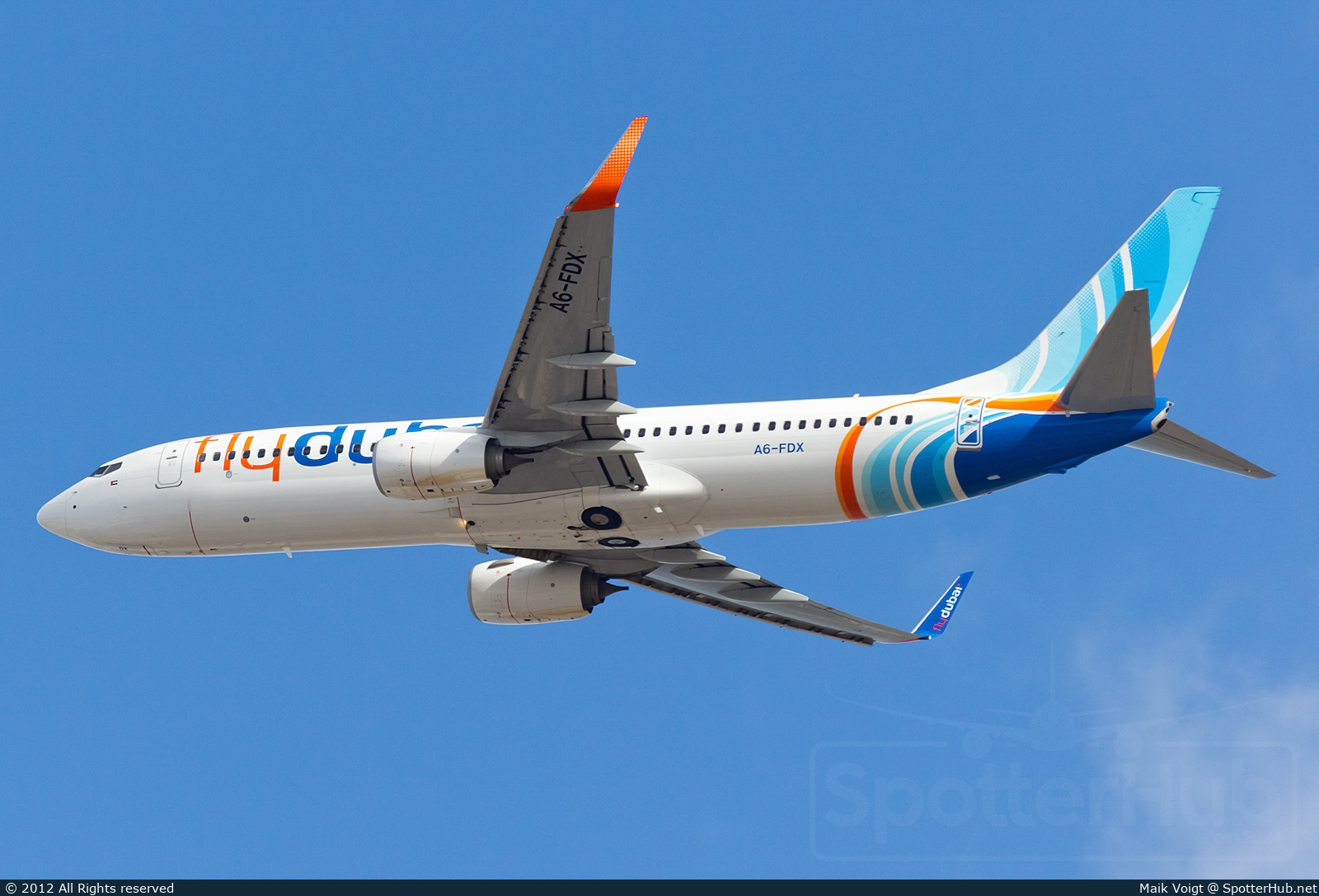 Photo of A6-FDX - Boeing 737-8KN operated by flydubai