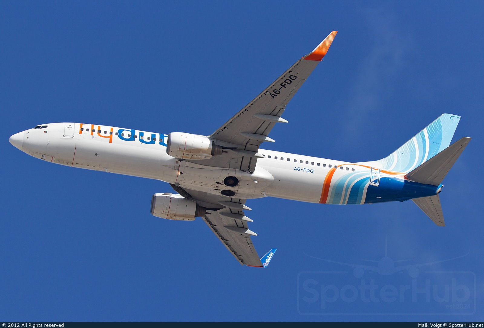 Photo of A6-FDG - Boeing 737-8KN operated by flydubai