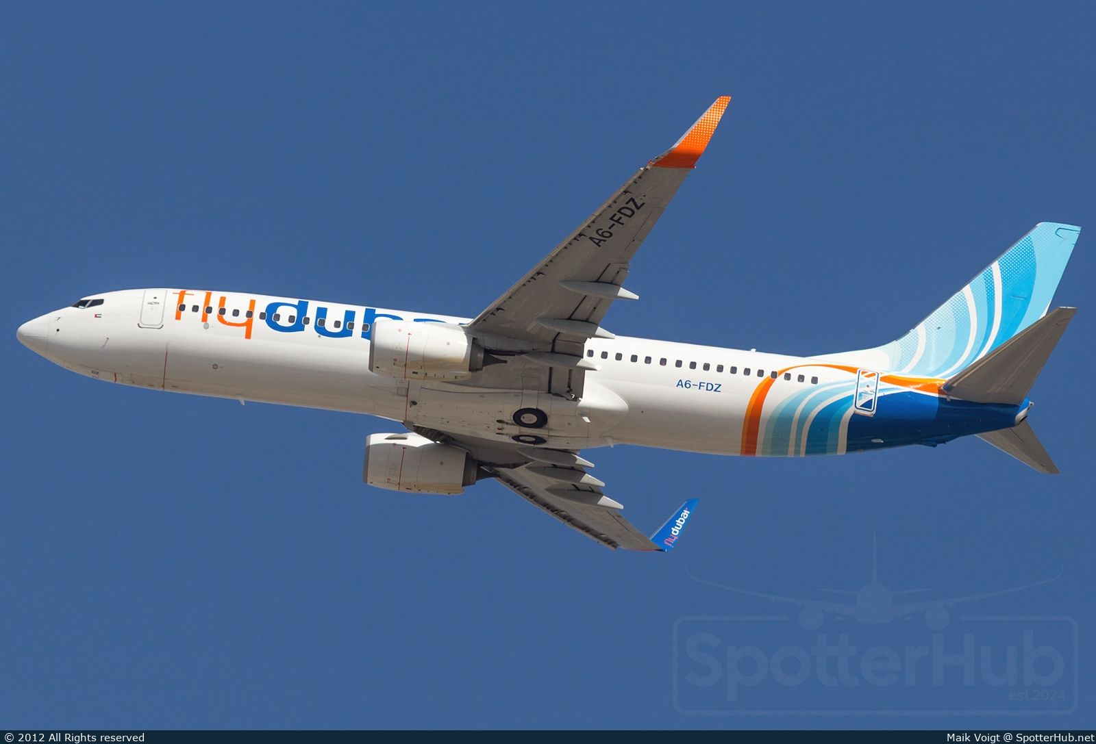 Photo of A6-FDZ - Boeing 737-8KN operated by flydubai