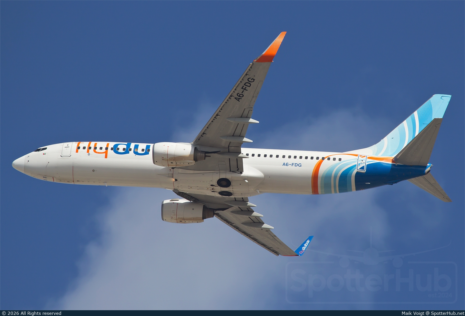 Photo of A6-FDG - Boeing 737-8KN operated by flydubai