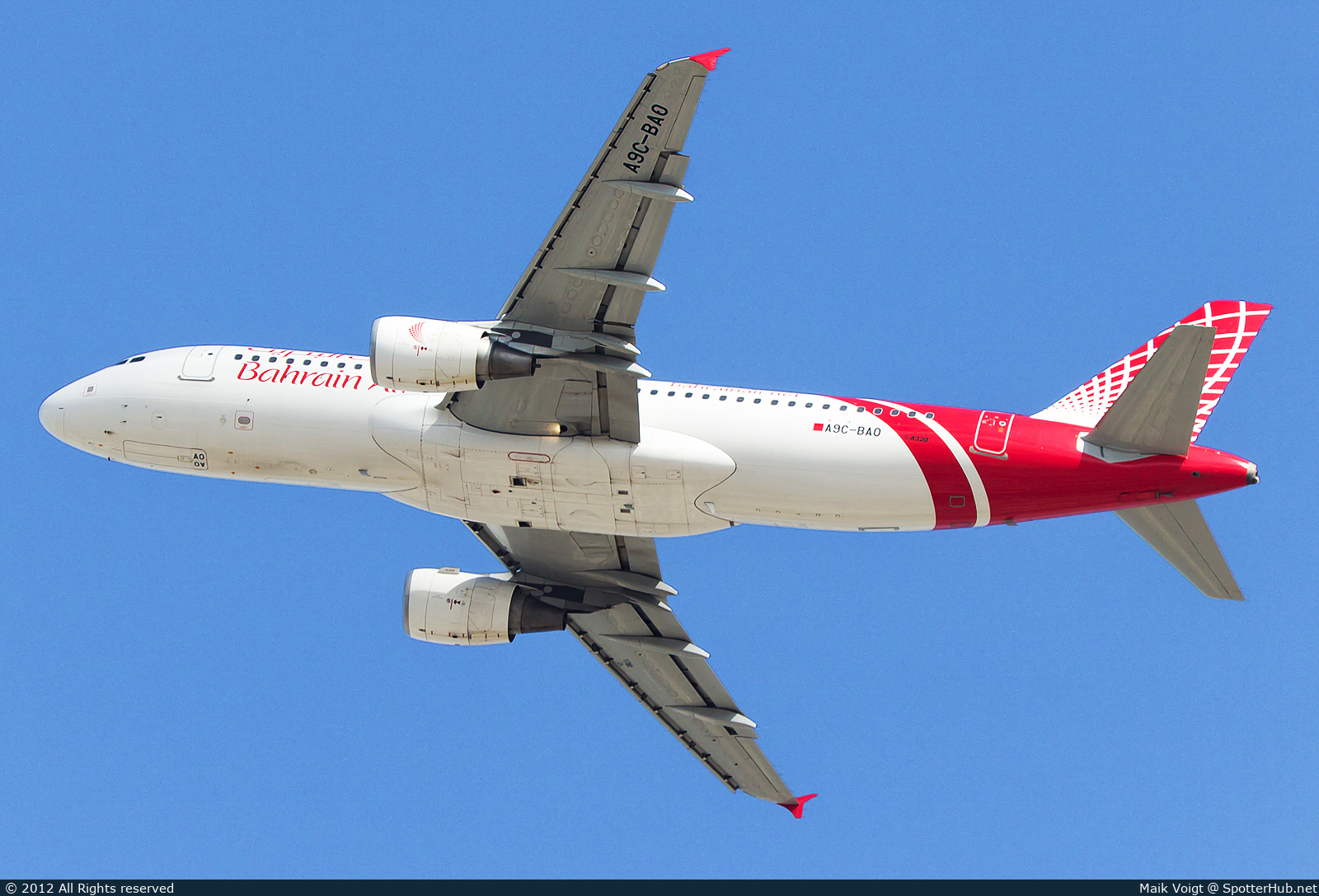 Photo of A9C-BAO - Airbus A320-214 operated by Bahrain Air