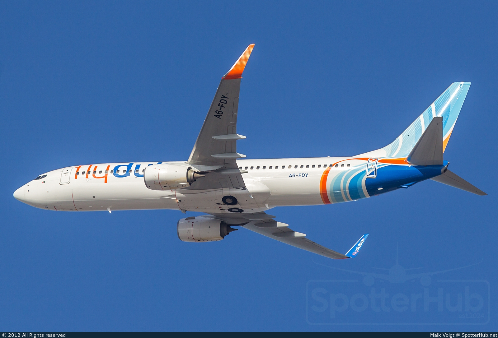 Photo of A6-FDY - Boeing 737-8KN operated by flydubai