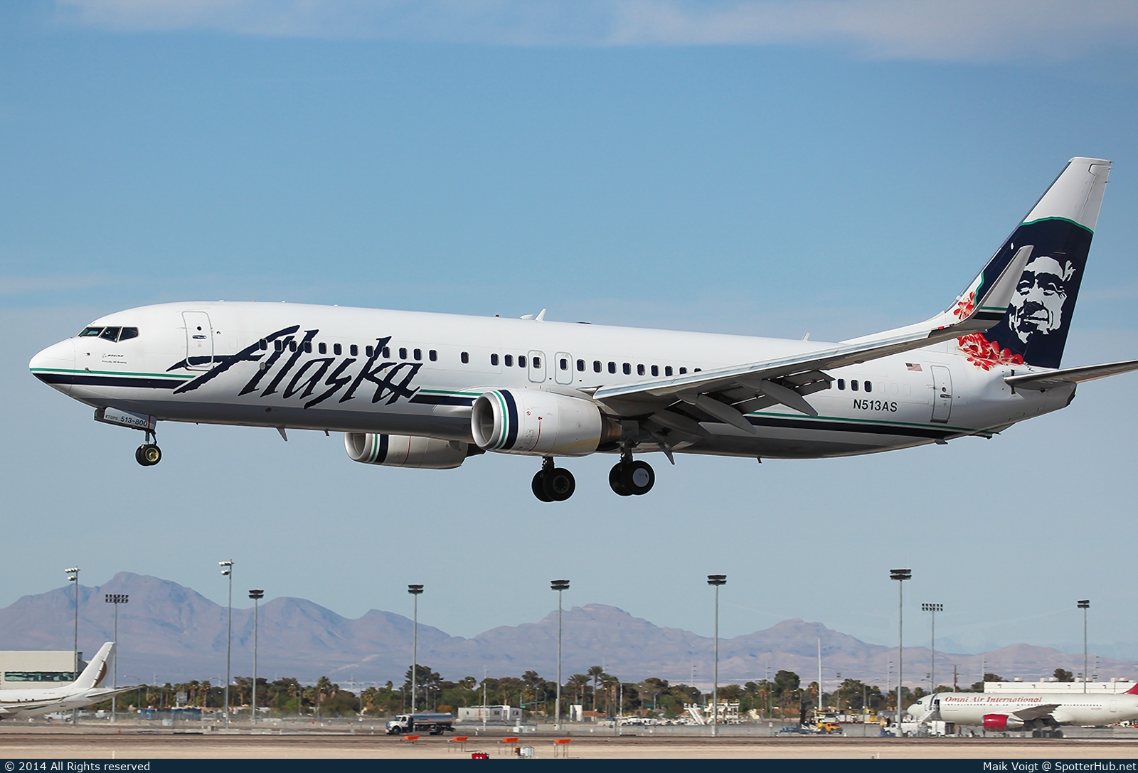 Photo of N513AS - Boeing 737-890 operated by Alaska Airlines