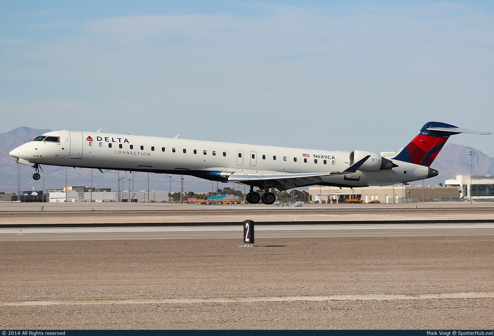 Photo of N689CA - Bombardier CRJ-900LR operated by Delta Connection (opb SkyWest Airlines)