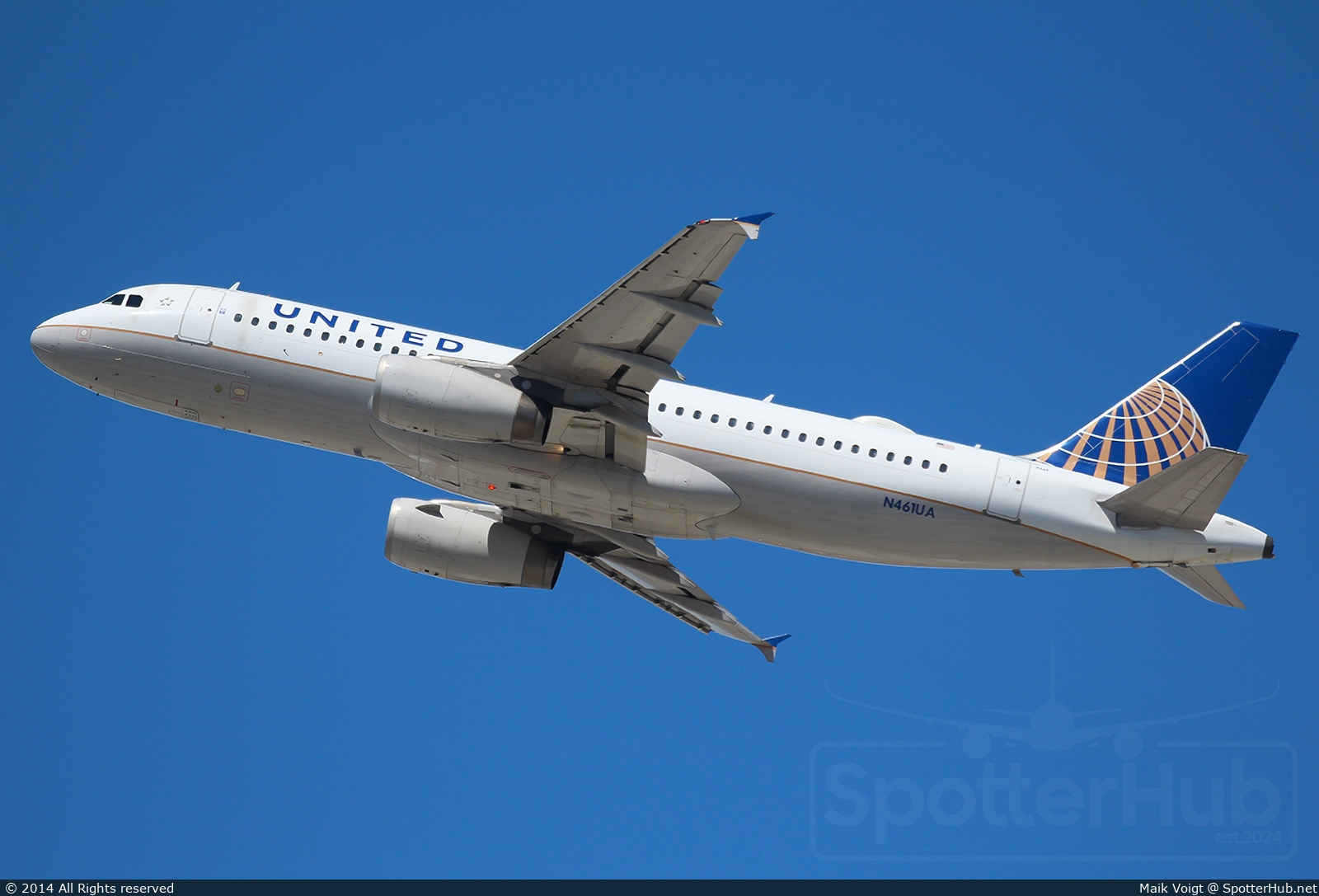 Photo of N461UA - Airbus A320-232 operated by United Airlines