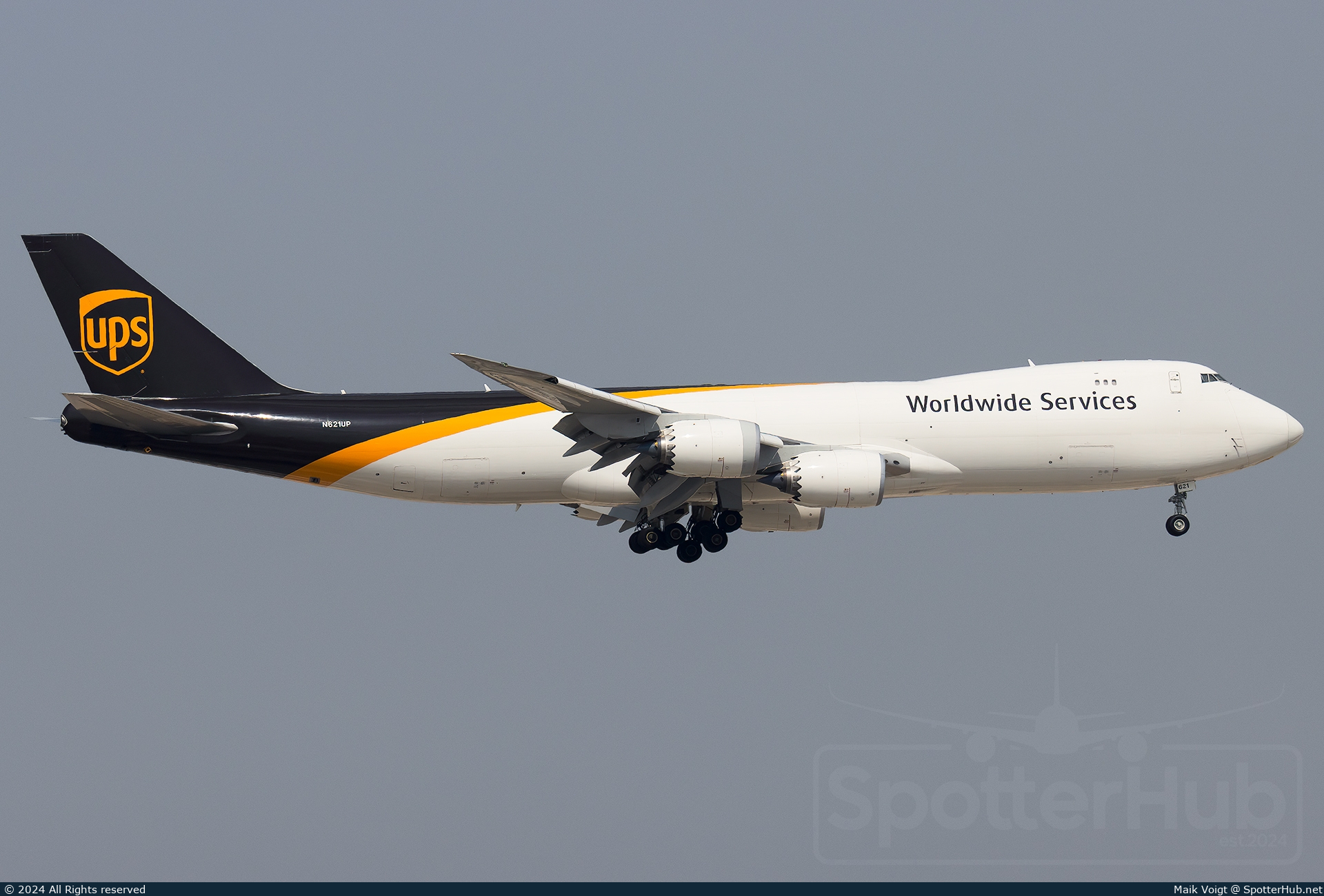 Photo of N621UP - Boeing 747-8F operated by UPS United Parcel Service