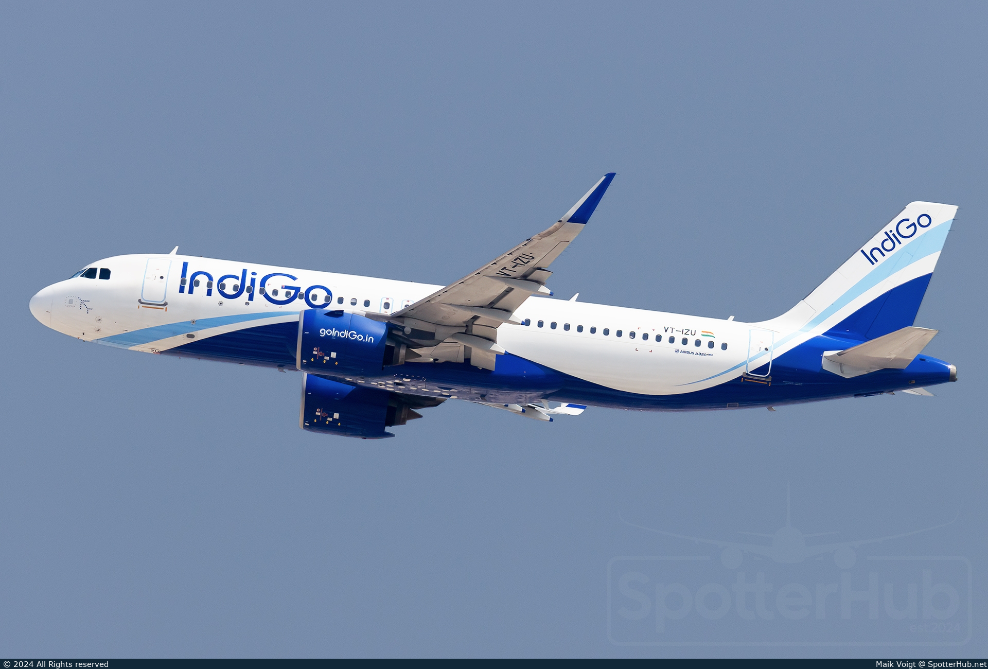 Photo of VT-IZU - Airbus A320-271N operated by IndiGo