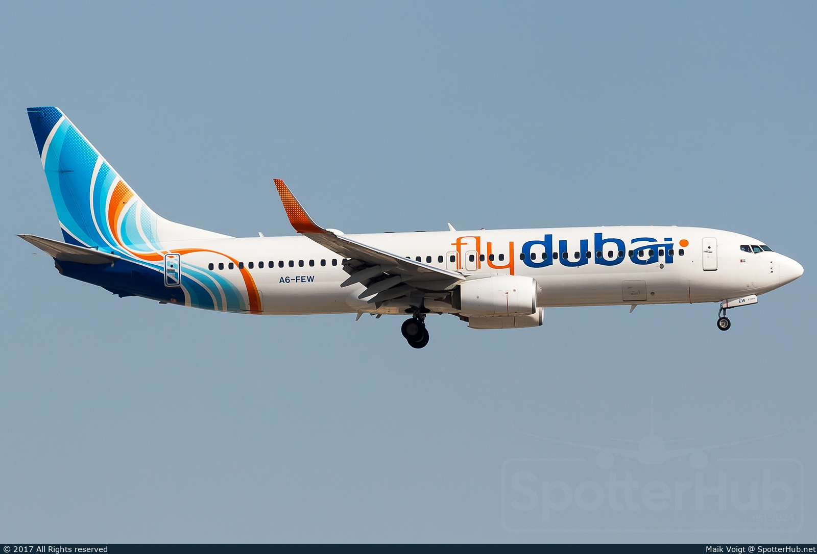 Photo of A6-FEW - Boeing 737-8KN operated by flydubai