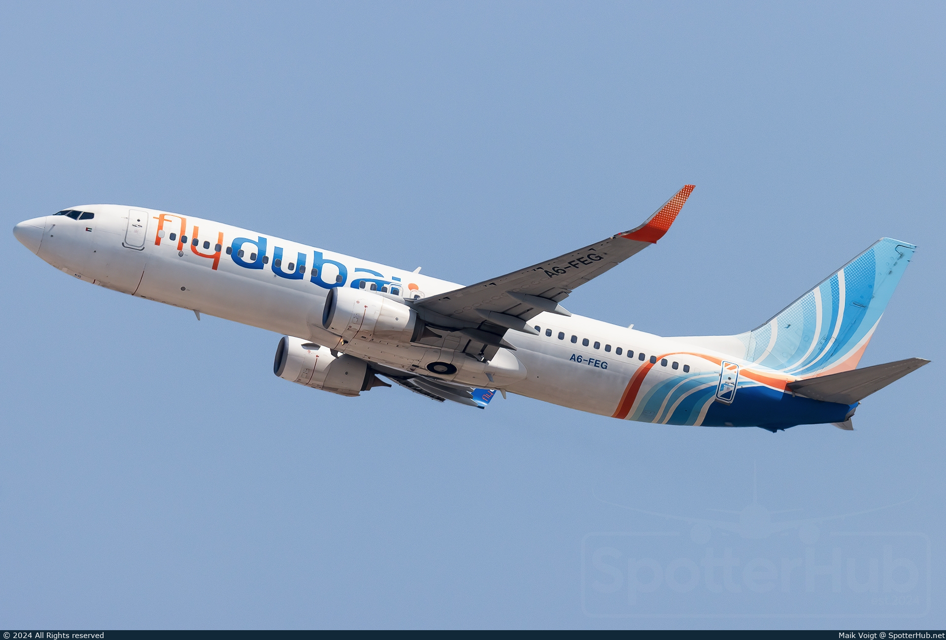 Photo of A6-FEG - Boeing 737-8KN operated by flydubai