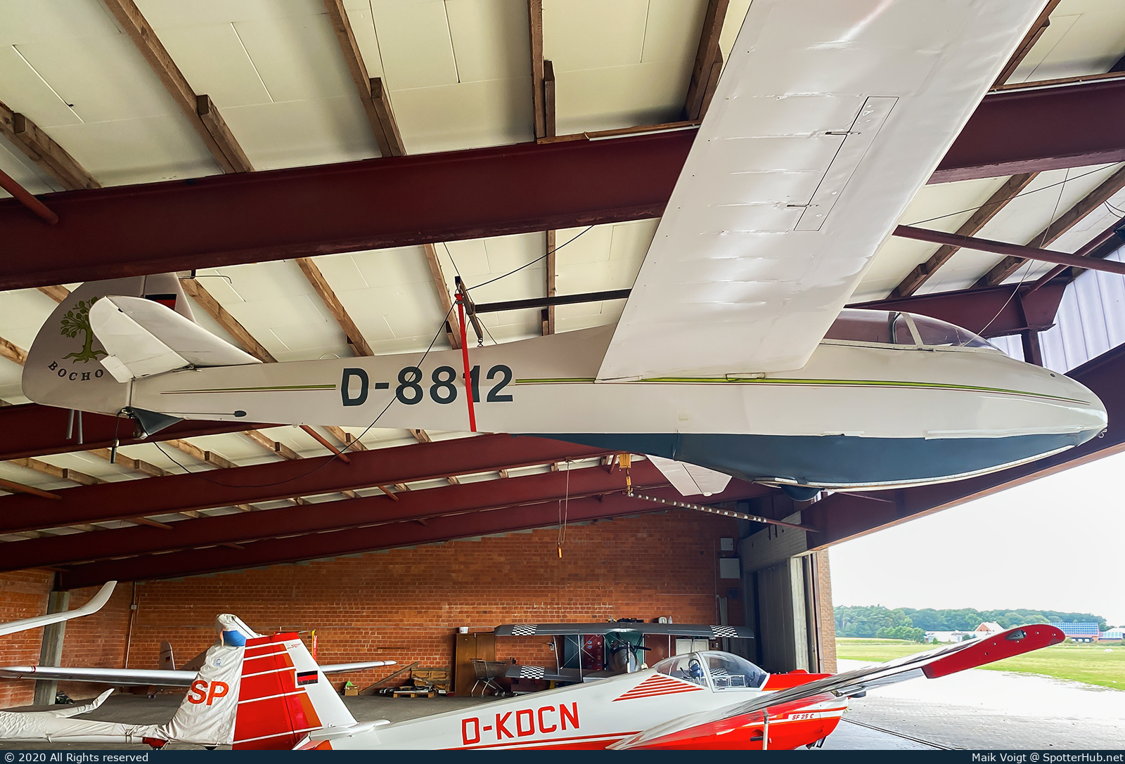 Photo of D-8812 - Scheibe Bergfalke II operated by Private
