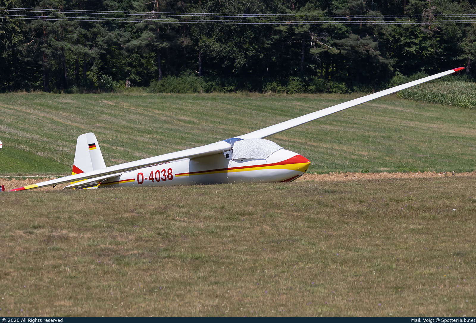 Photo of D-4038 - Schleicher Ka 2 Rhönschwalbe operated by Private